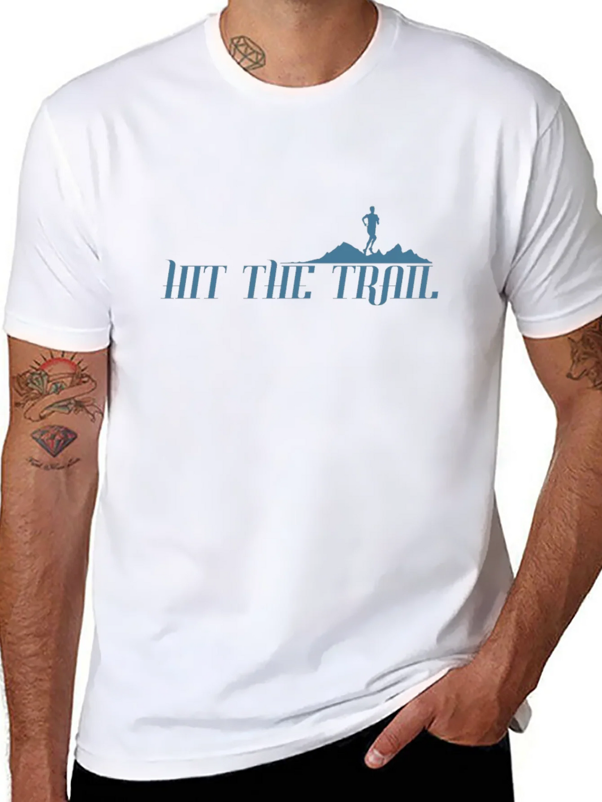 Hit the Trail Running Graphic T-Shirt product image 7