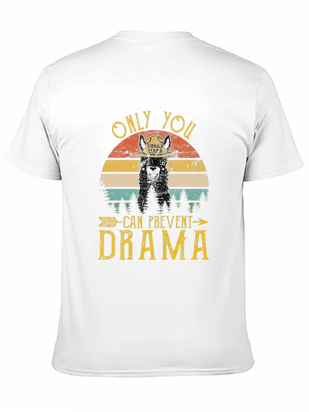 Drama Llama Graphic T-Shirt - Prevent Tee product image 10