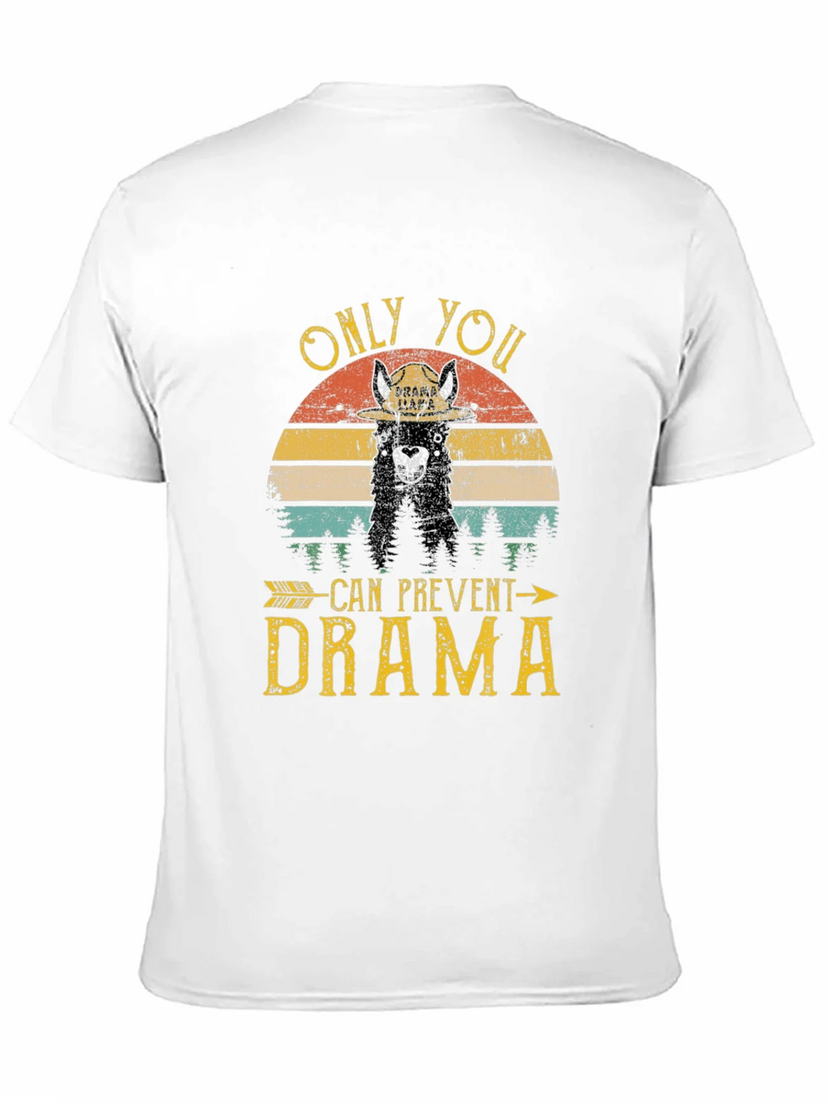Drama Llama Graphic T-Shirt - Prevent Tee product image 10