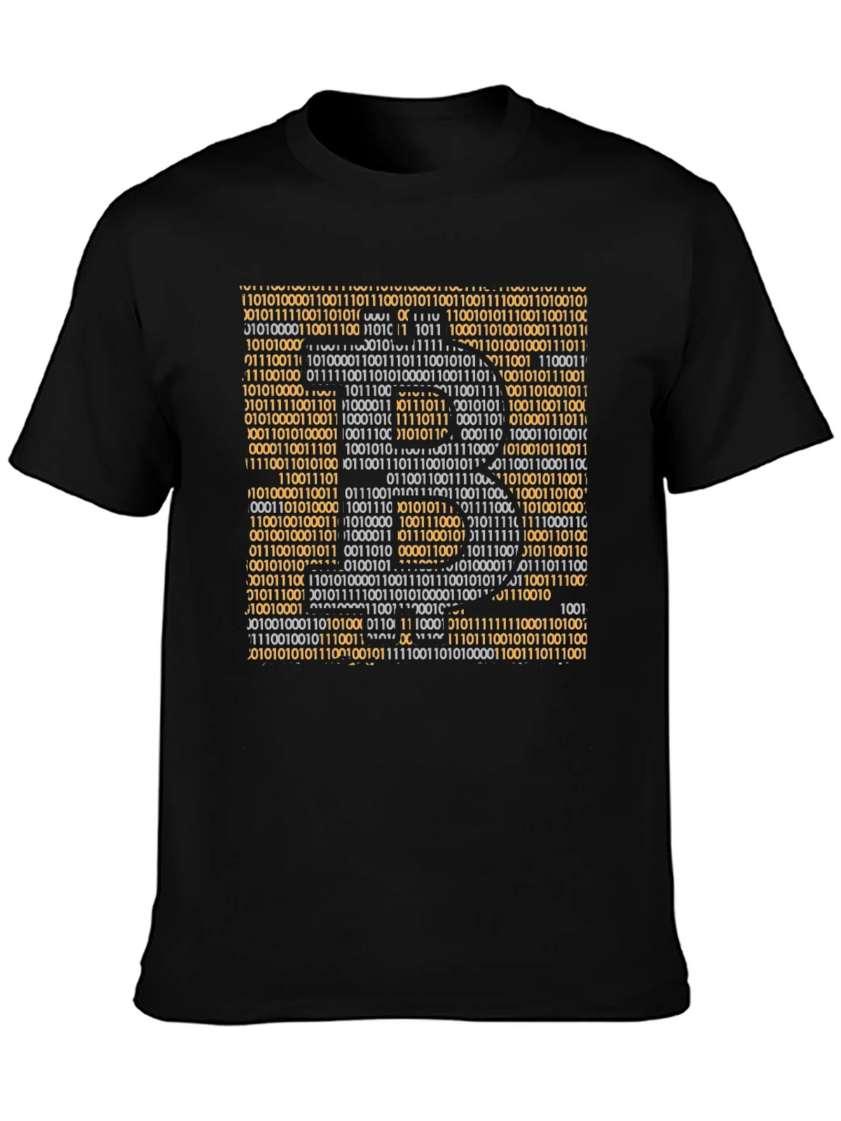 Binary Code Graphic T-Shirt - Geek Style product image 3