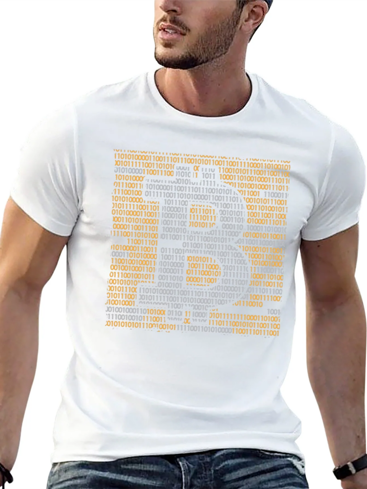Binary Code Graphic T-Shirt - Geek Style product image 12