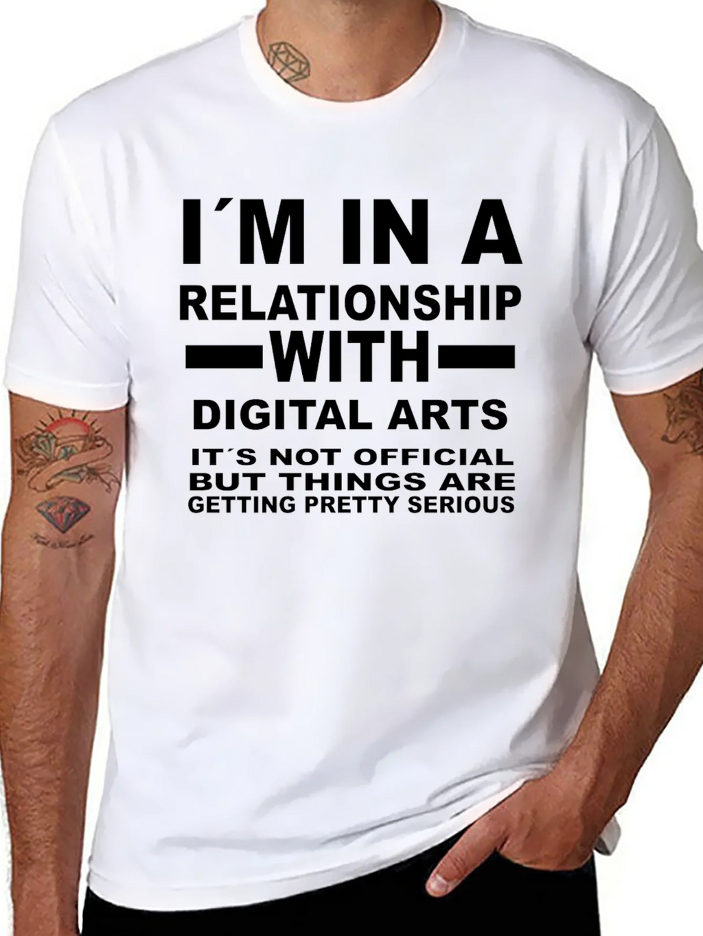 Digital Arts Relationship Graphic T-Shirt product image 7