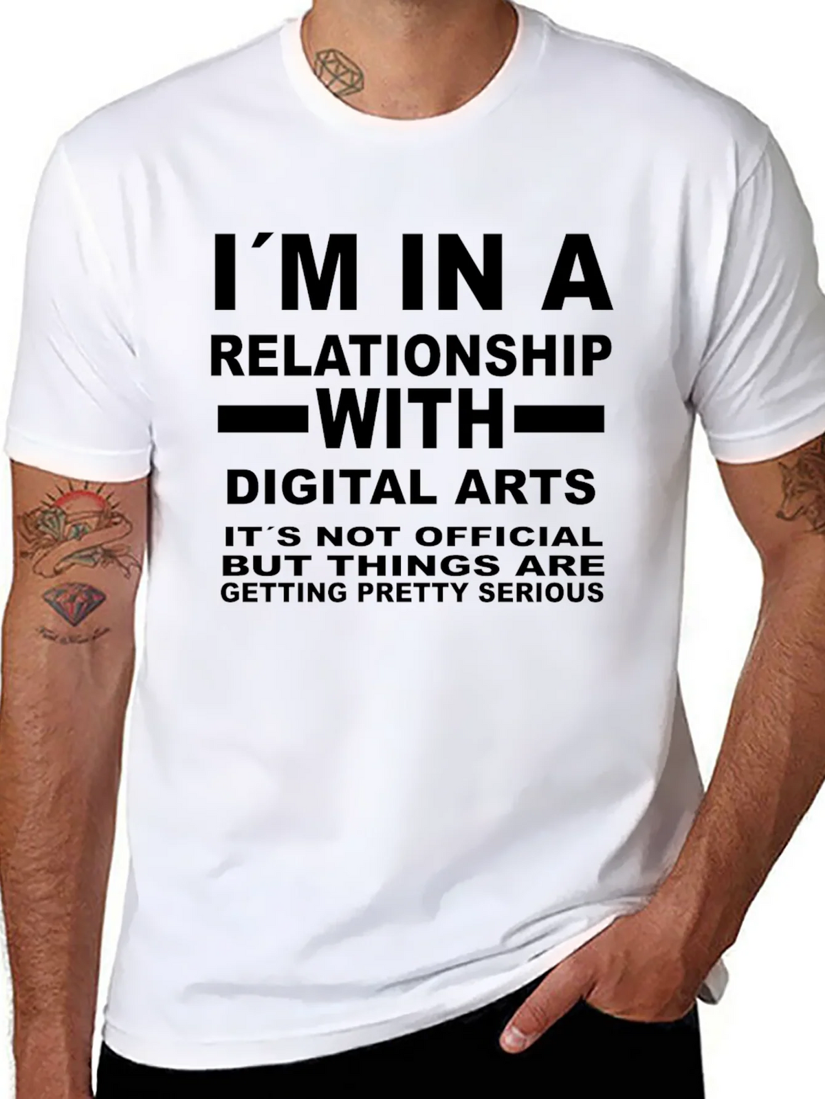 Digital Arts Relationship Graphic T-Shirt product image 7