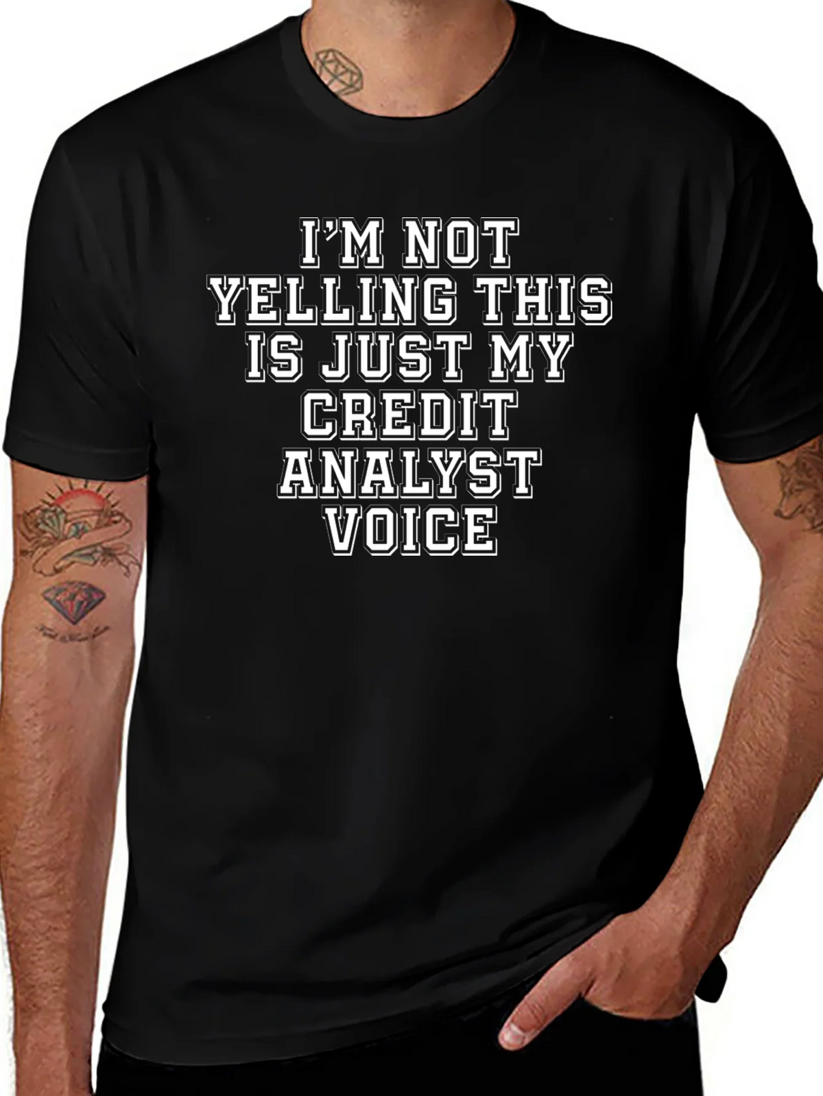 Credit Analyst Voice T-Shirt product image 1