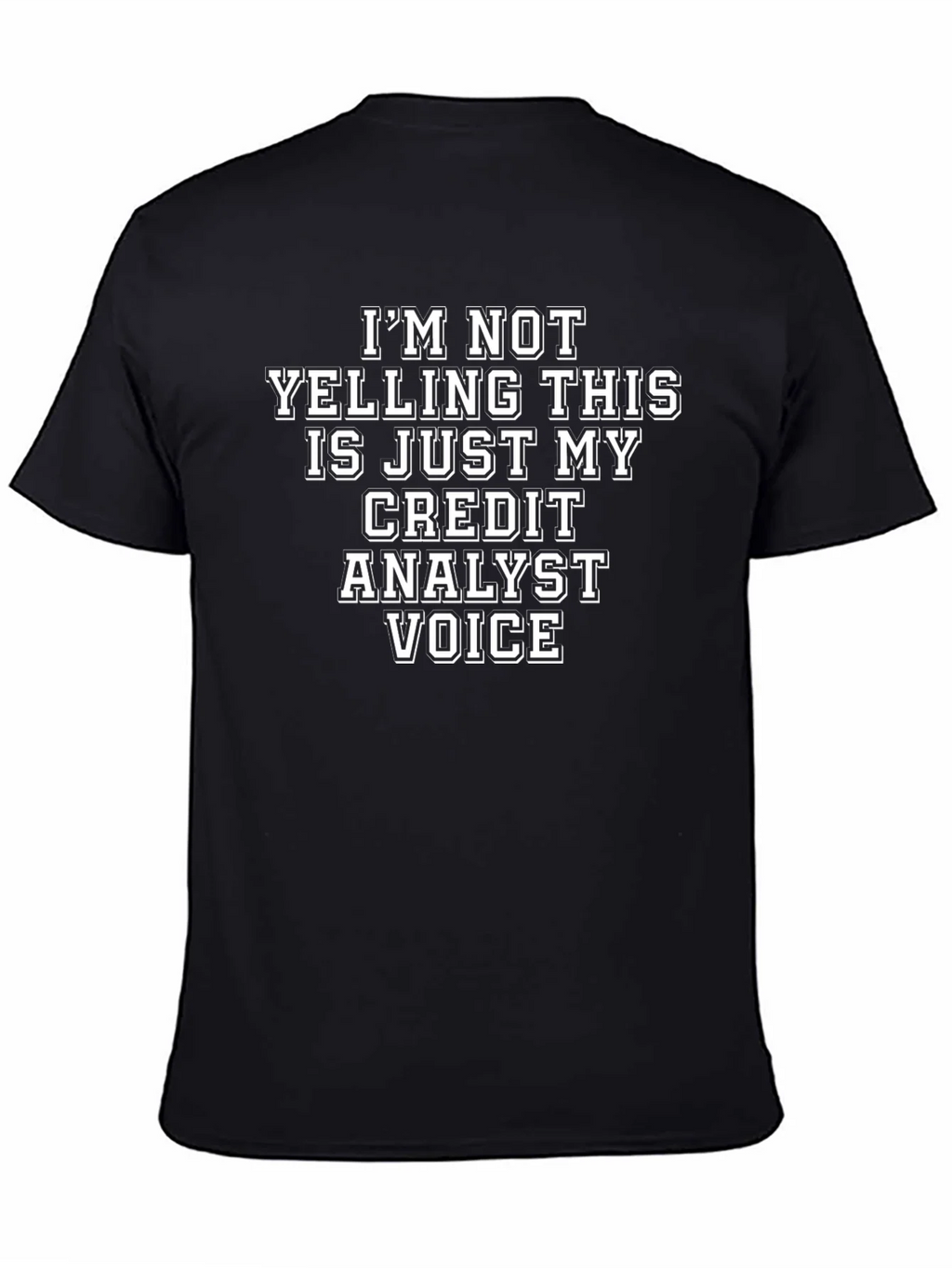 Credit Analyst Voice T-Shirt product image 4