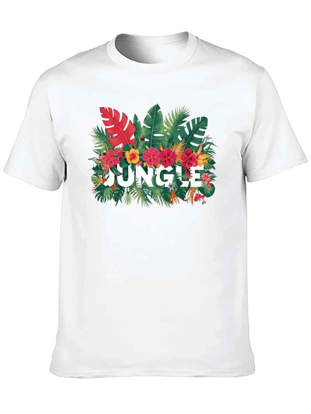 Jungle Graphic Print Black T-Shirt product image 9