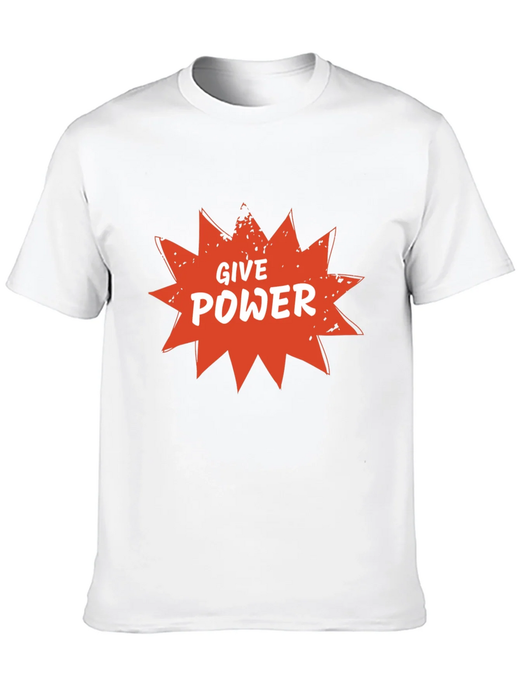 Give Power Graphic Tee - Black Cotton Blend product image 9