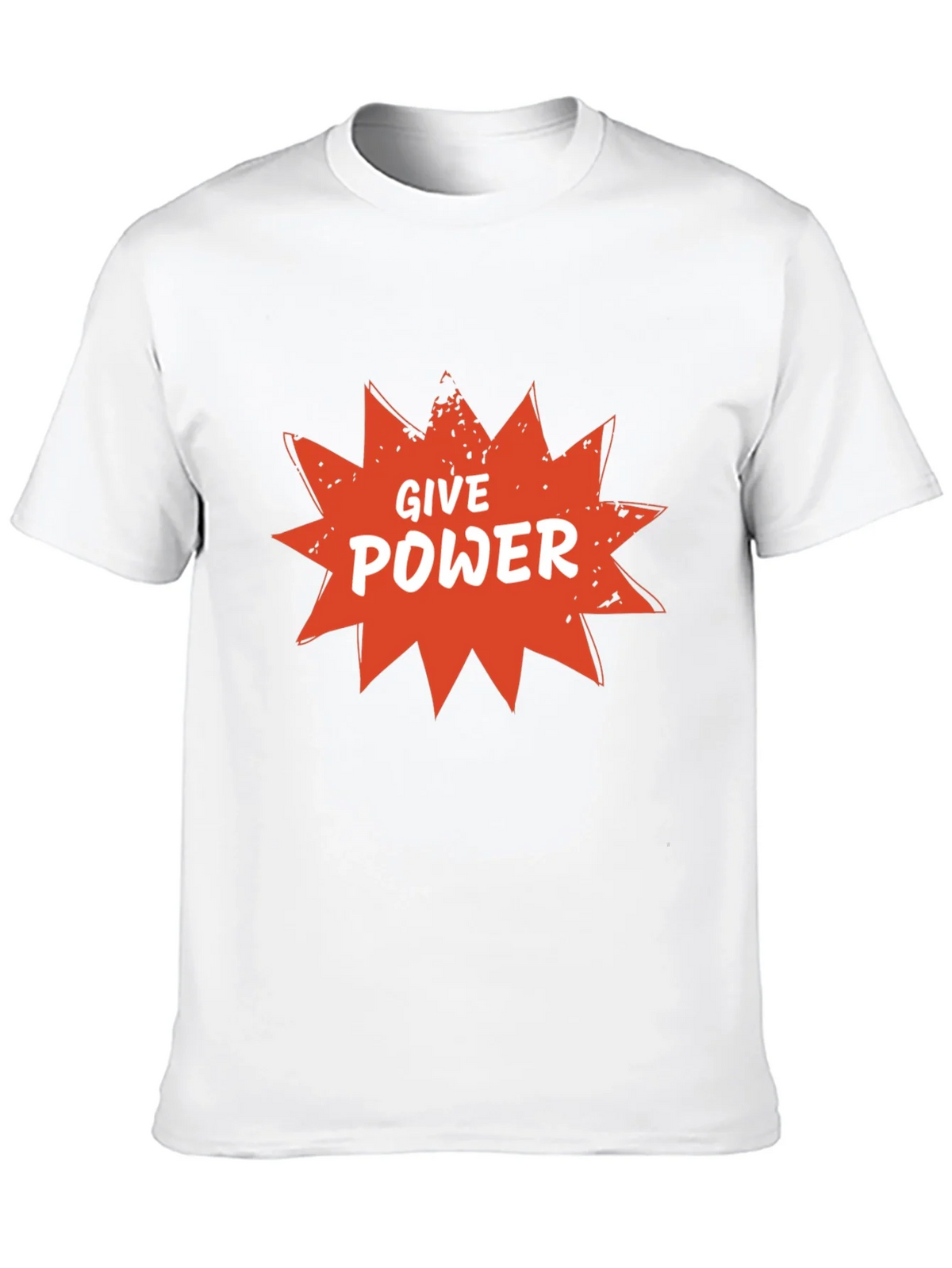 Give Power Graphic Tee - Black Cotton Blend product image 9