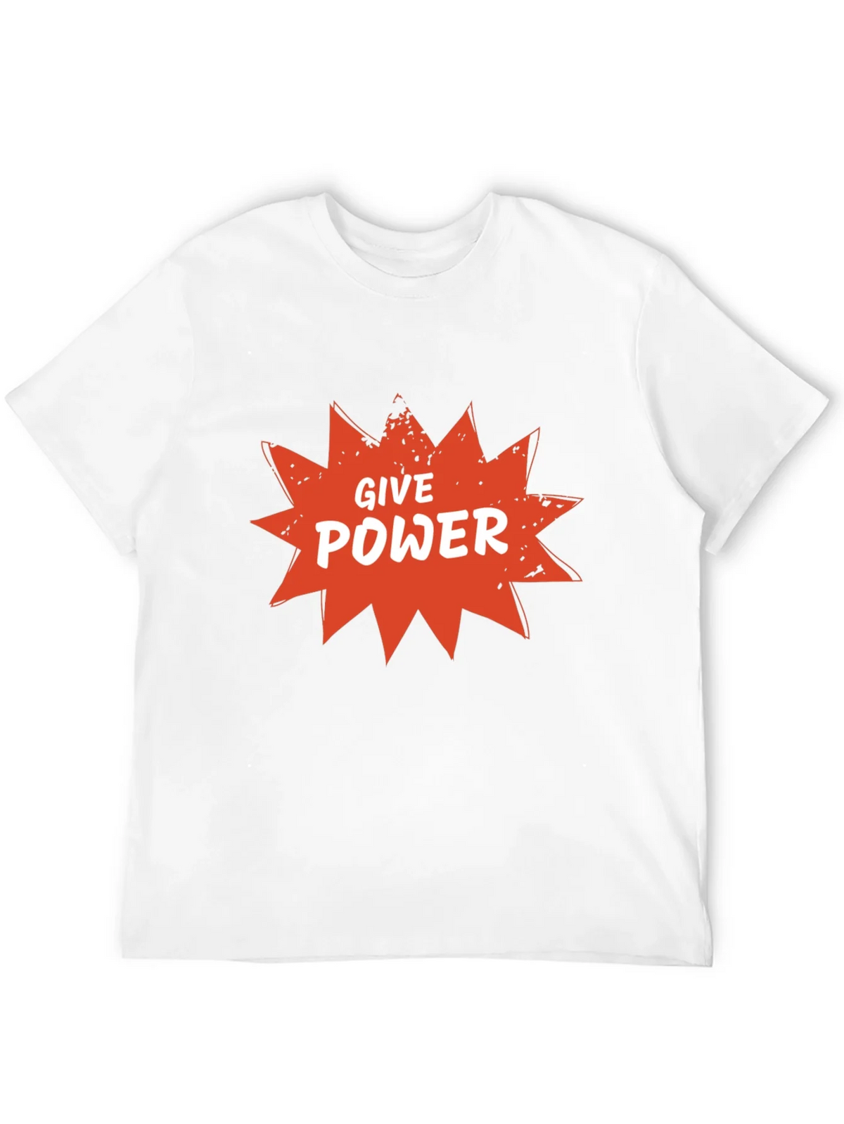 Give Power Graphic Tee - Black Cotton Blend product image 10
