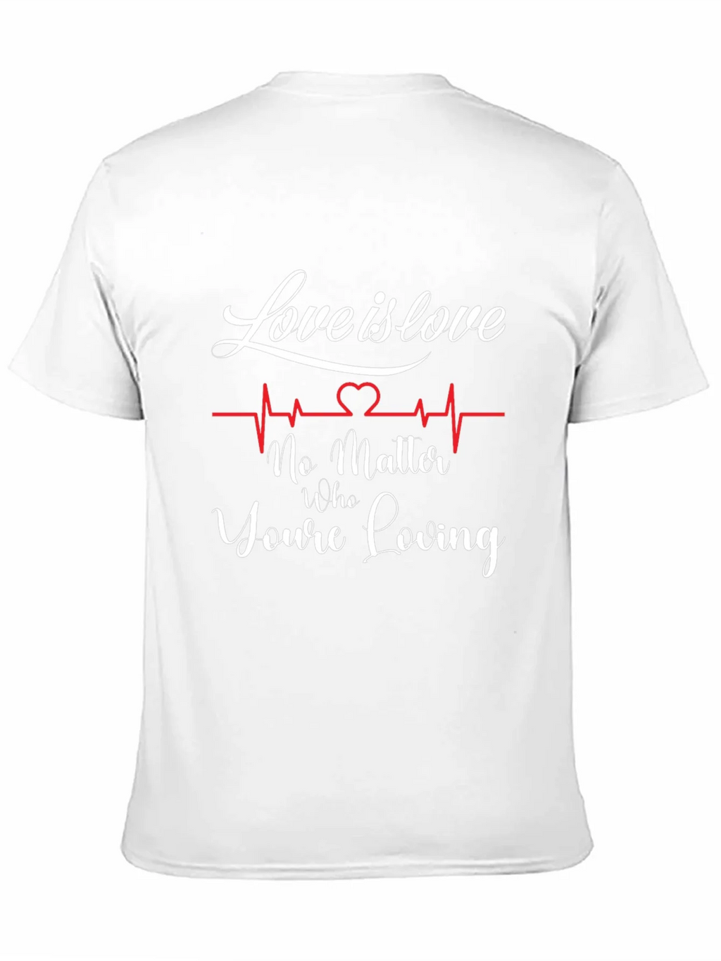 Love is Graphic Tee - Black Cotton Shirt product image 10