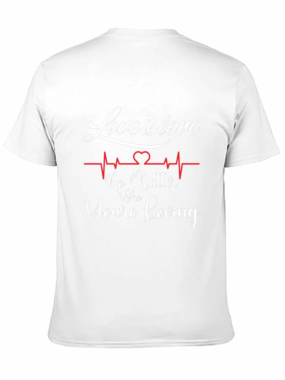 Love is Graphic Tee - Black Cotton Shirt product image 10