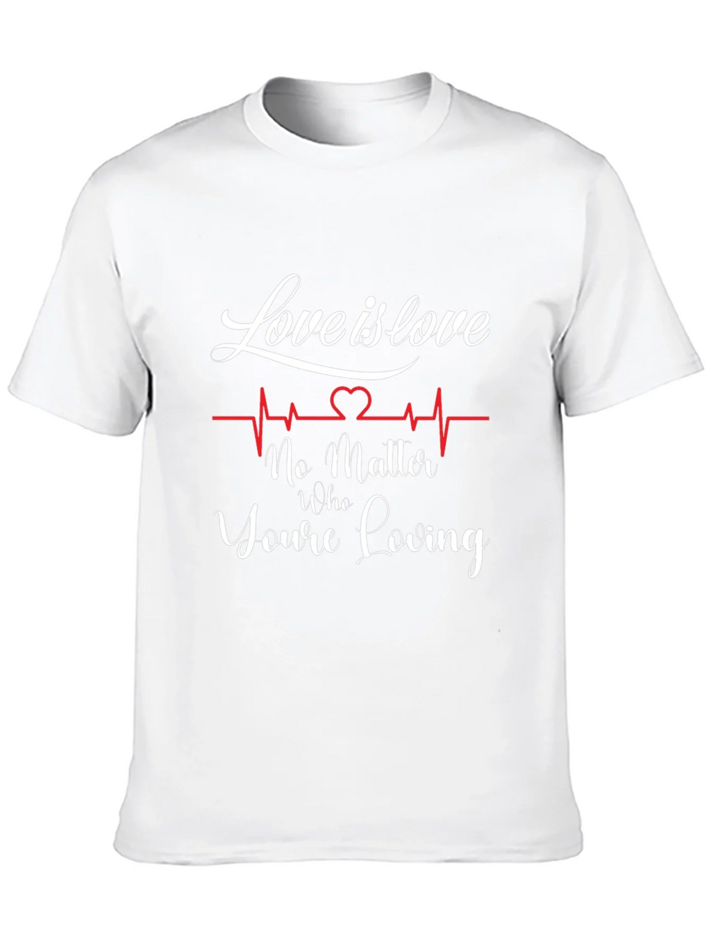 Love is Graphic Tee - Black Cotton Shirt product image 9