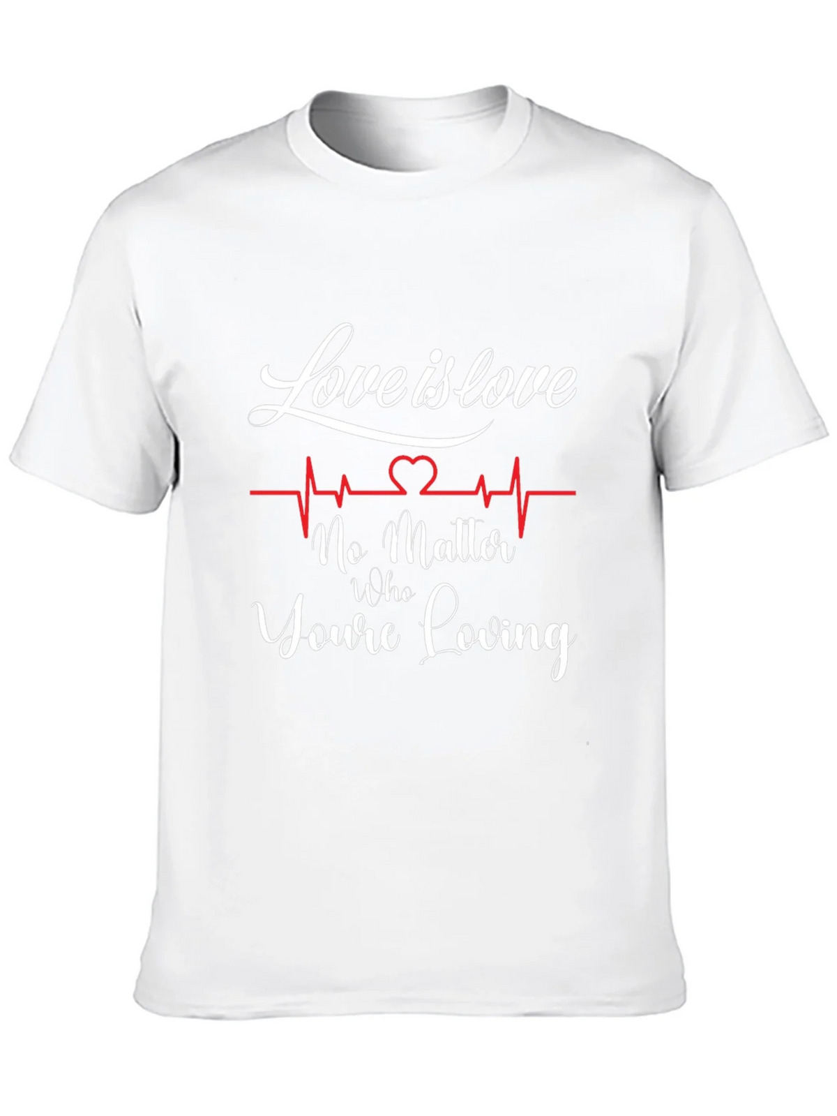 Love is Graphic Tee - Black Cotton Shirt product image 9
