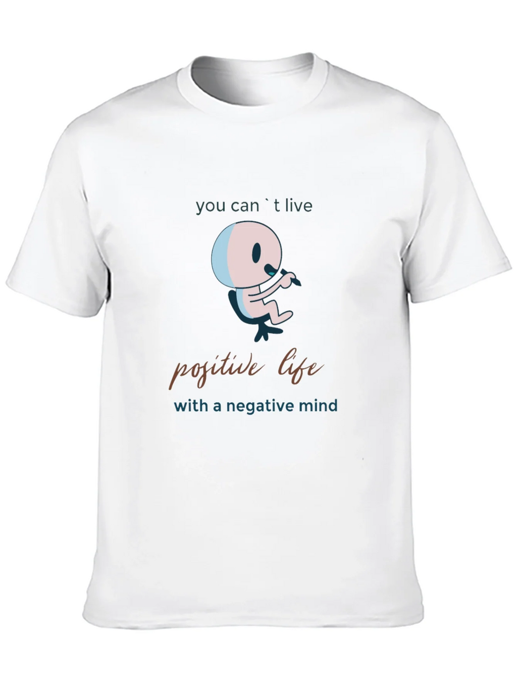 Positive Life Mindset Graphic T-Shirt product image 9