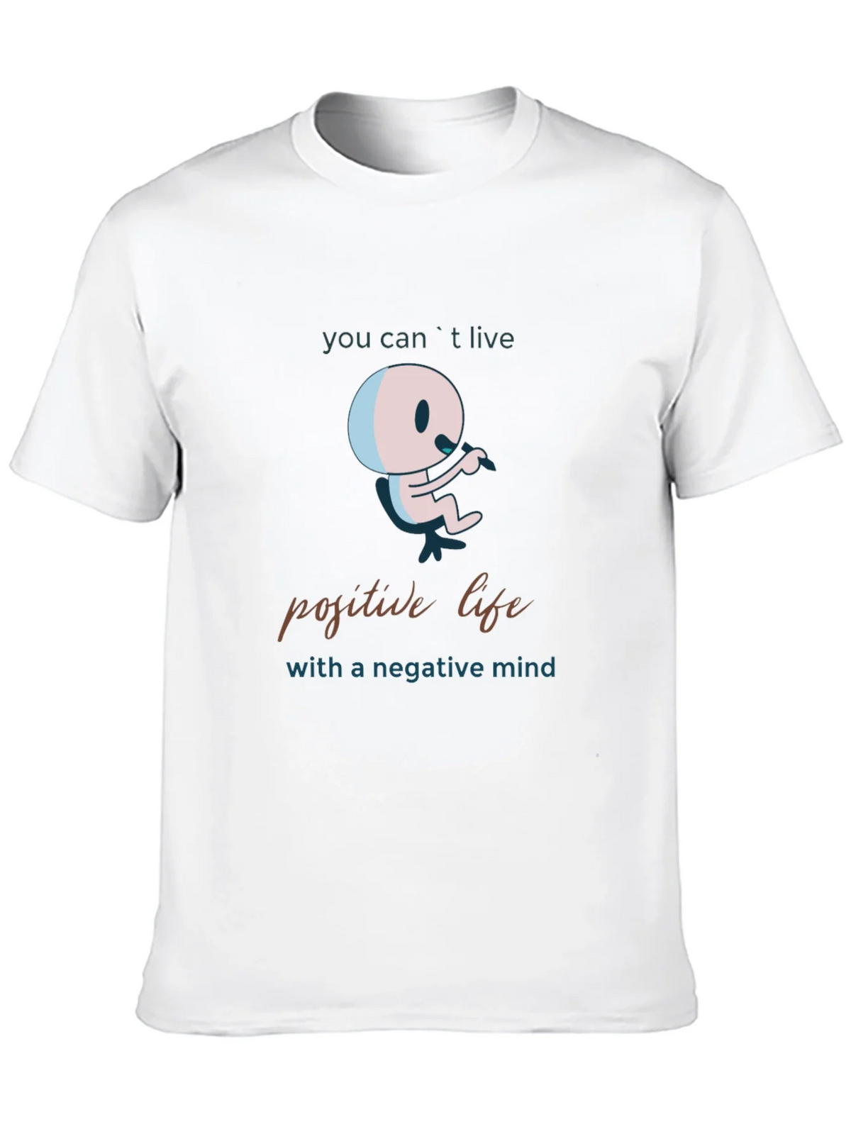 Positive Life Mindset Graphic T-Shirt product image 9