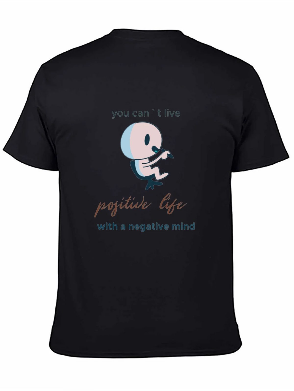 Positive Life Mindset Graphic T-Shirt product image 4