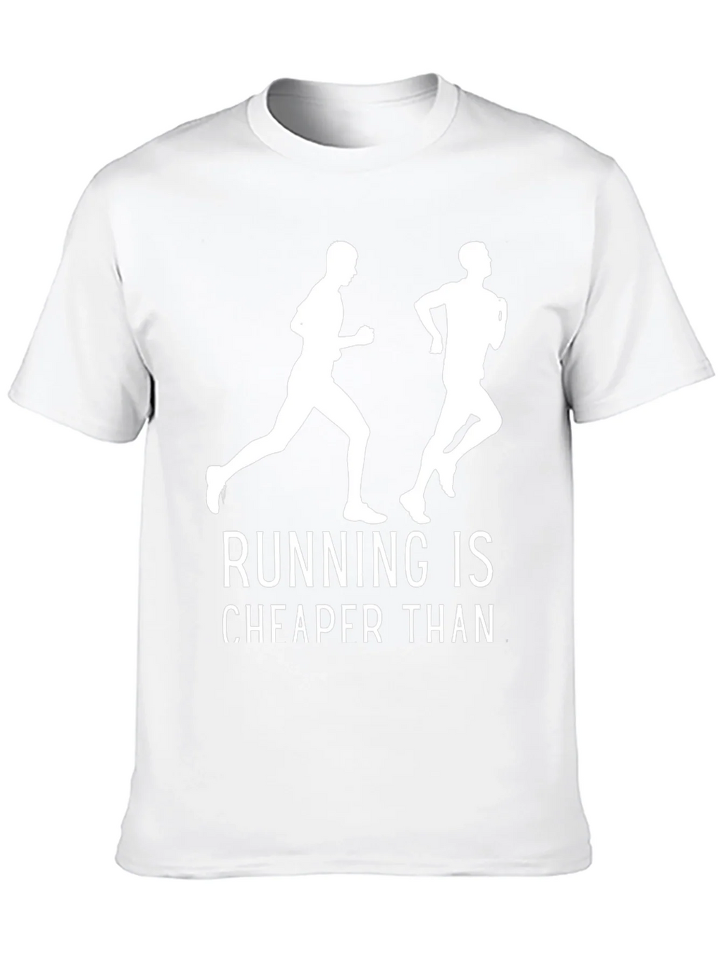Running is Cheaper Than Therapy T-Shirt product image 9