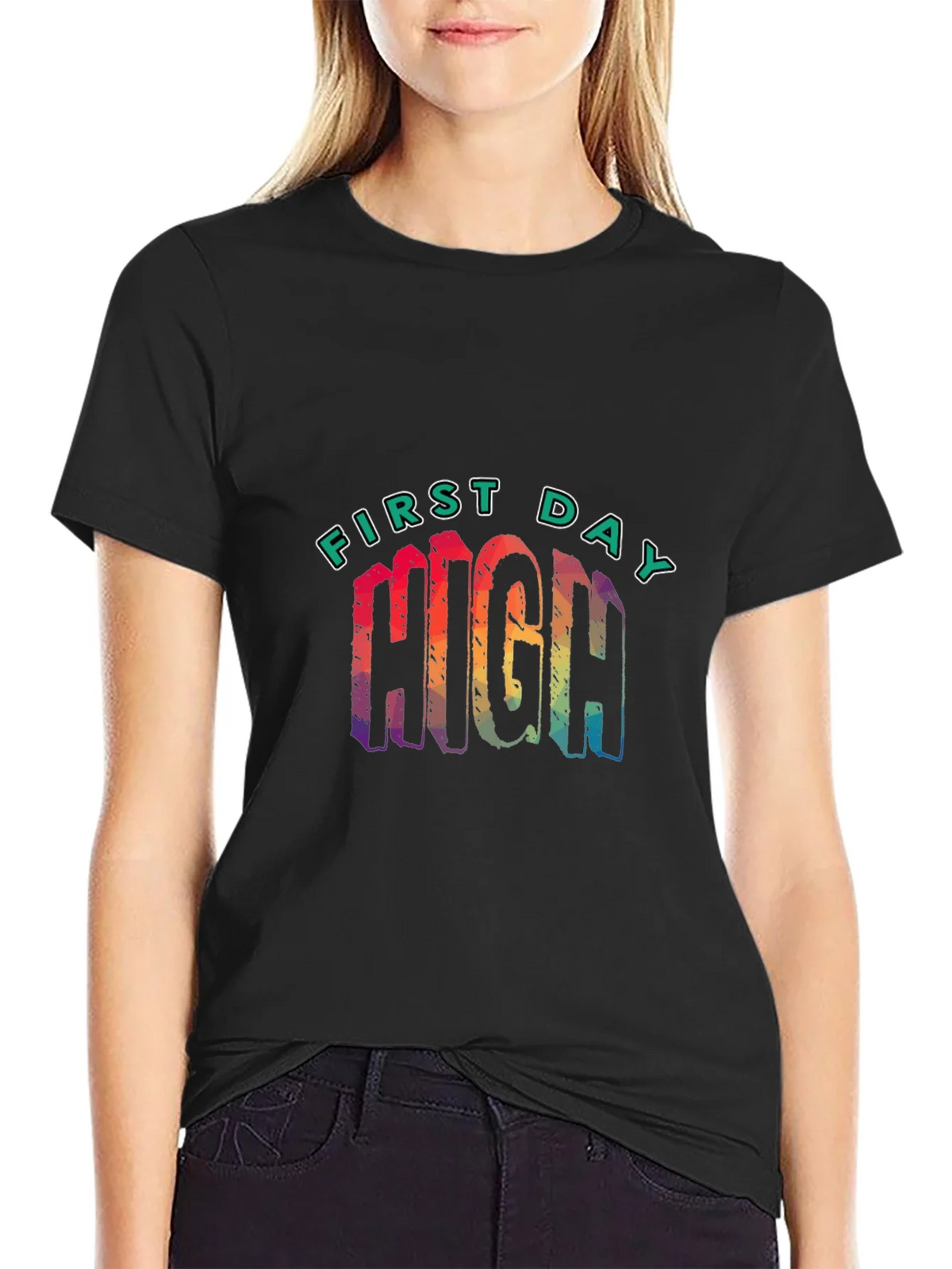 First Day High Graphic Tee - Black product image 2