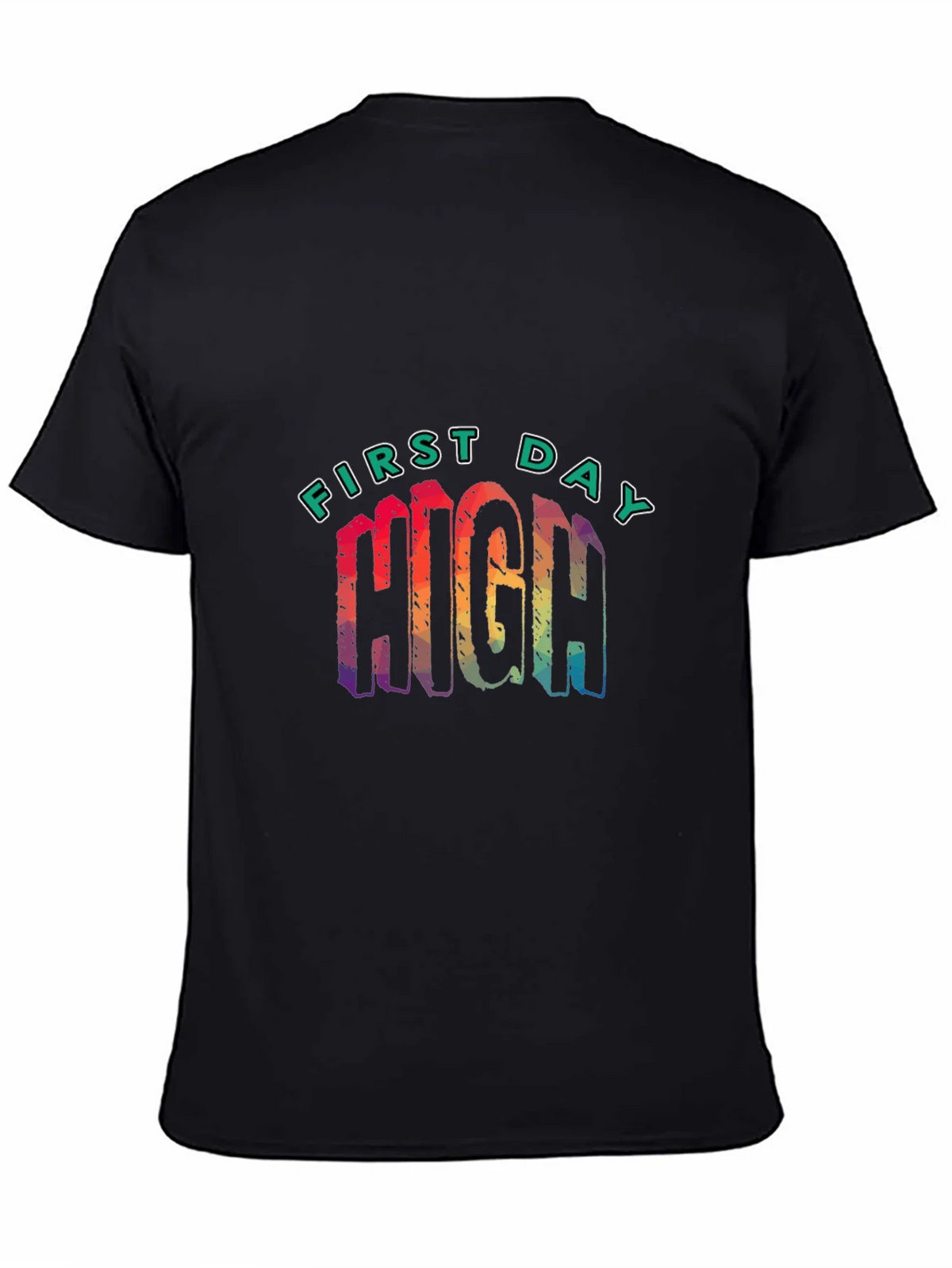 First Day High Graphic Tee - Black product image 4