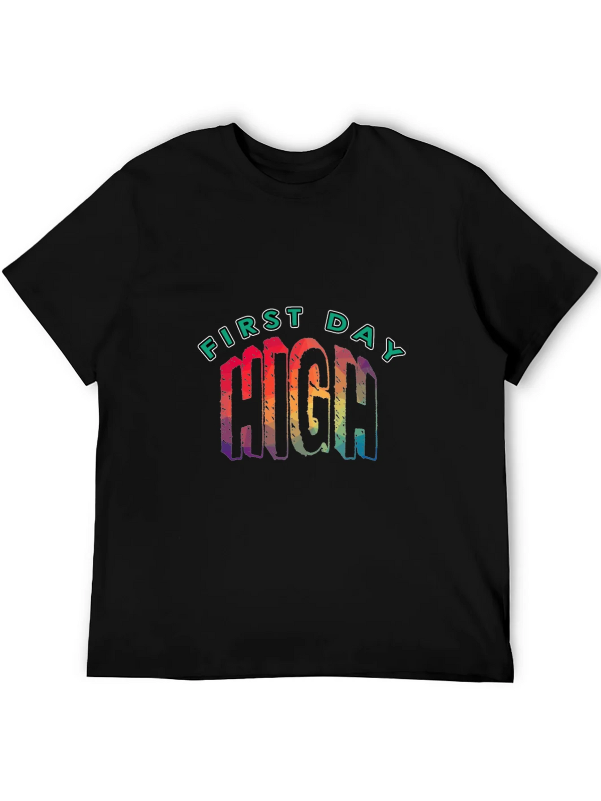 First Day High Graphic Tee - Black product image 5