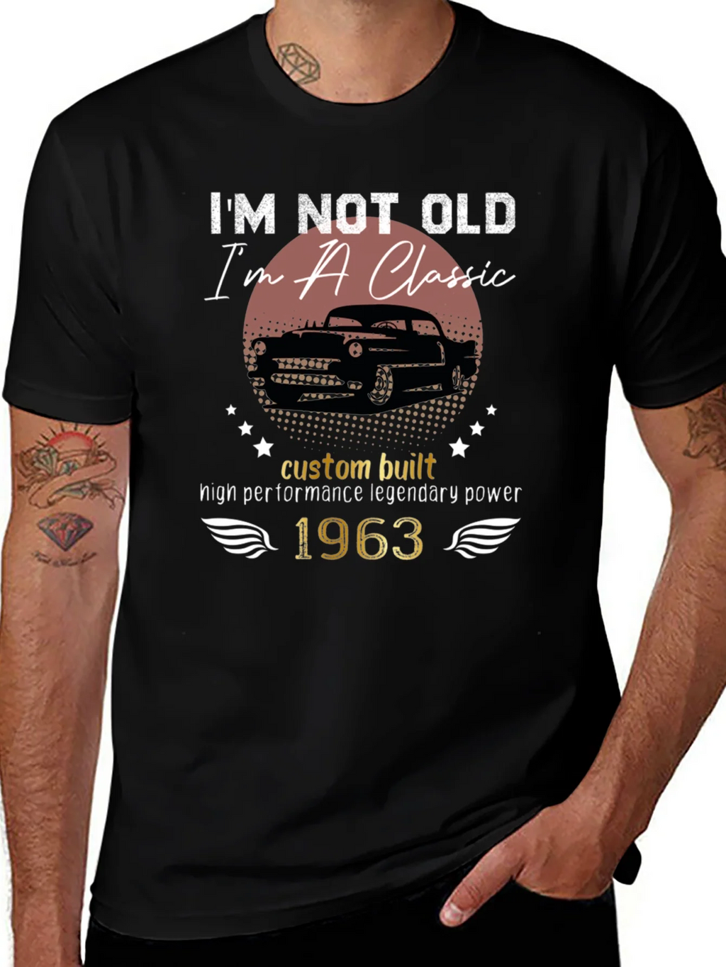 Classic Car 1963 T-Shirt - Im Not Old Im a product image 1