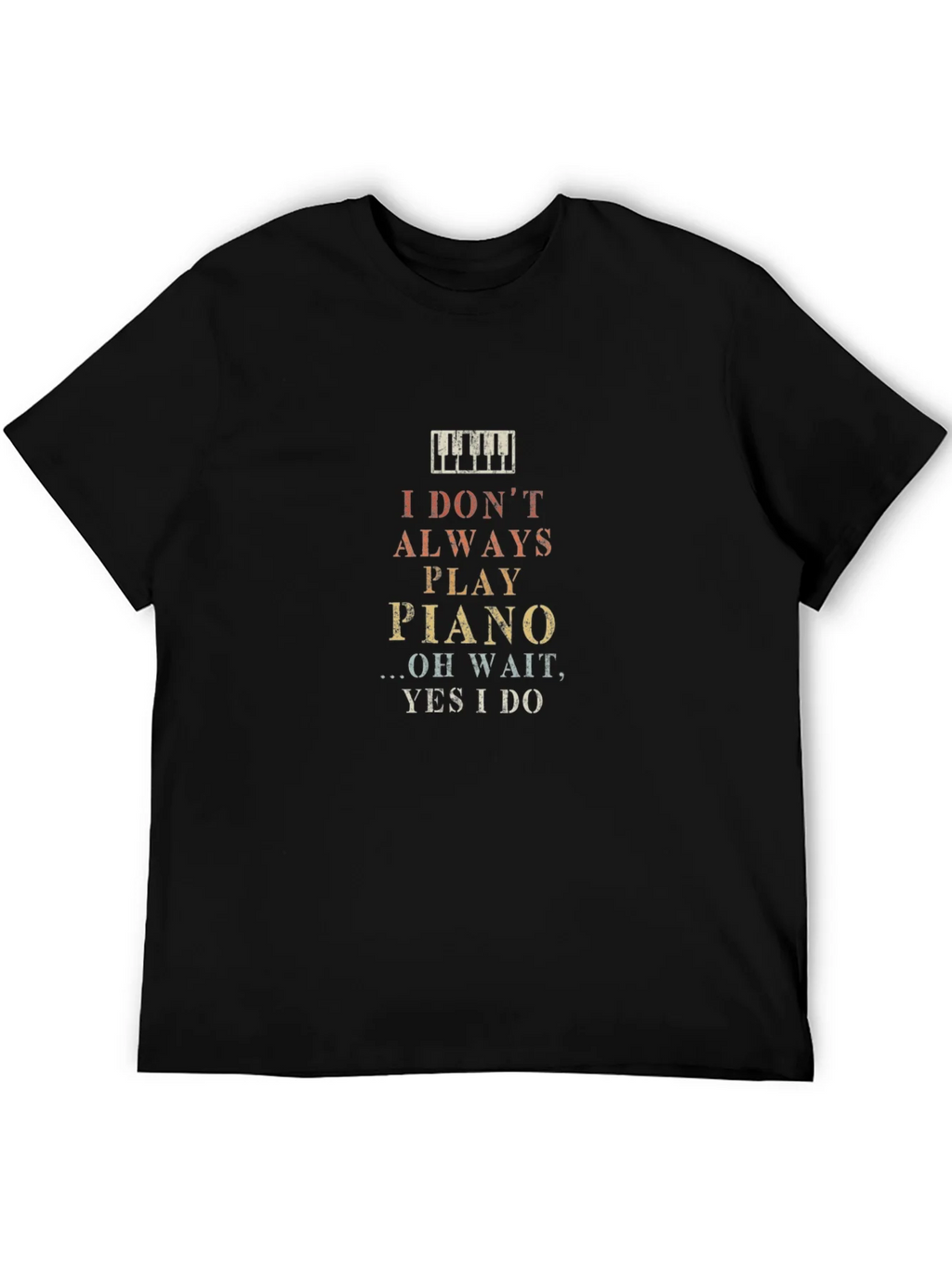 Funny Piano Player T-Shirt product image 5