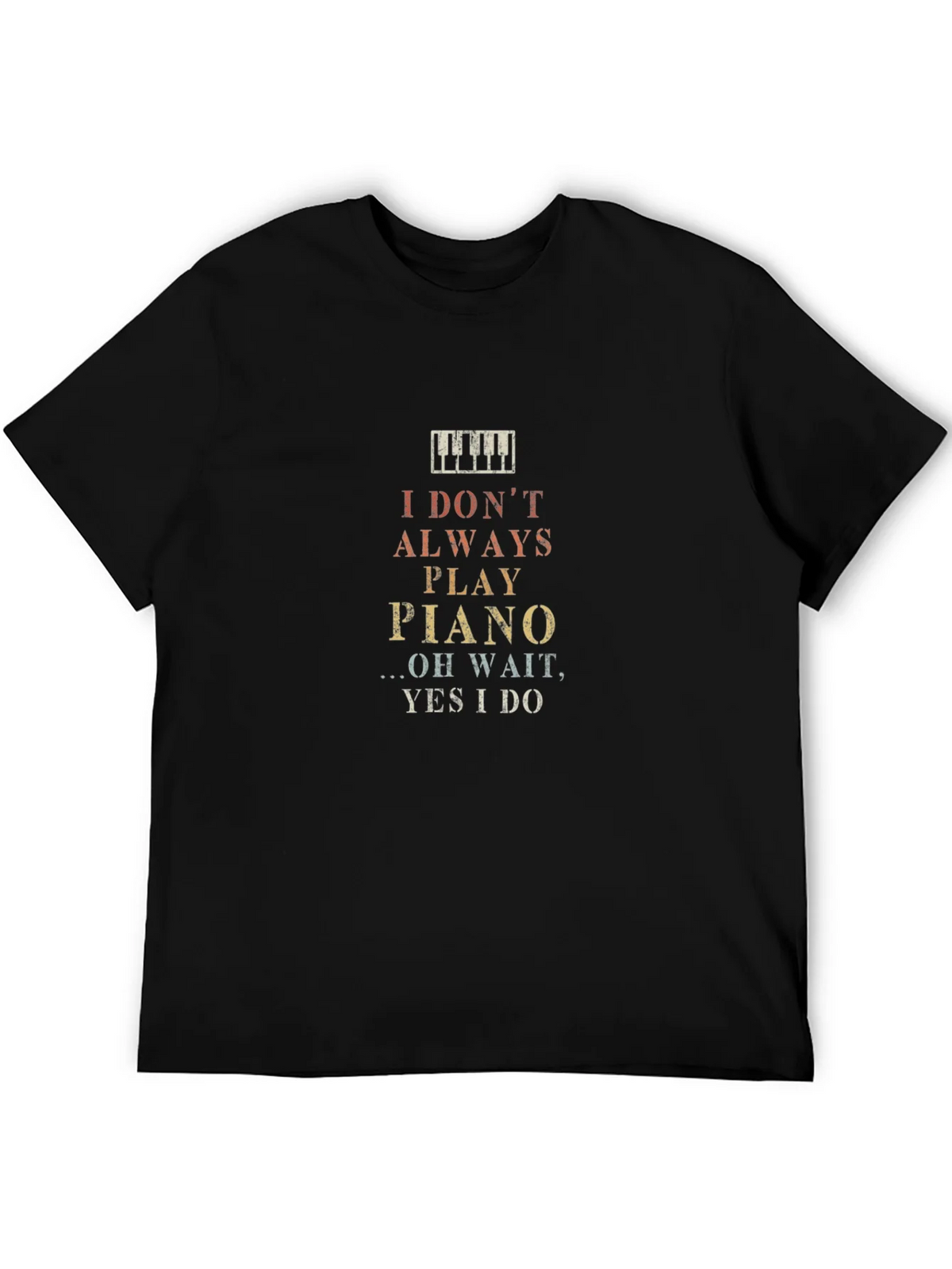 Funny Piano Player T-Shirt product image 5