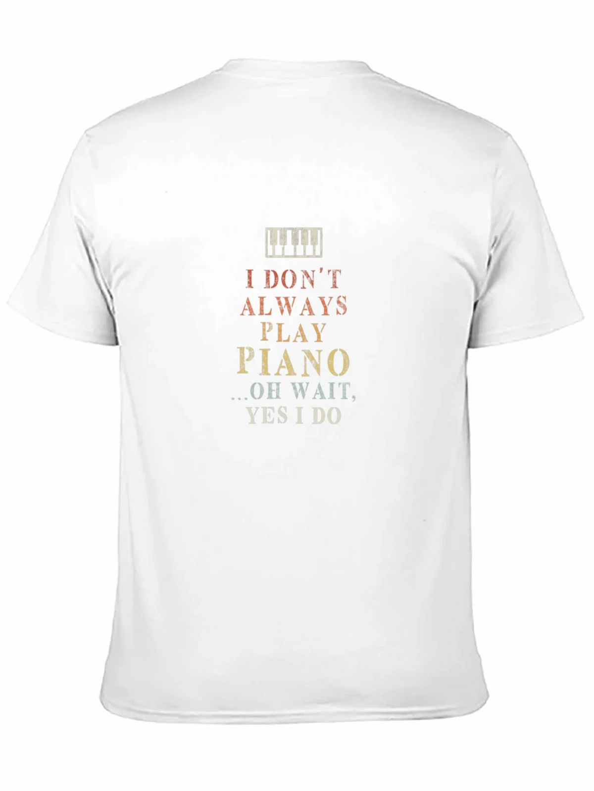 Funny Piano Player T-Shirt product image 10