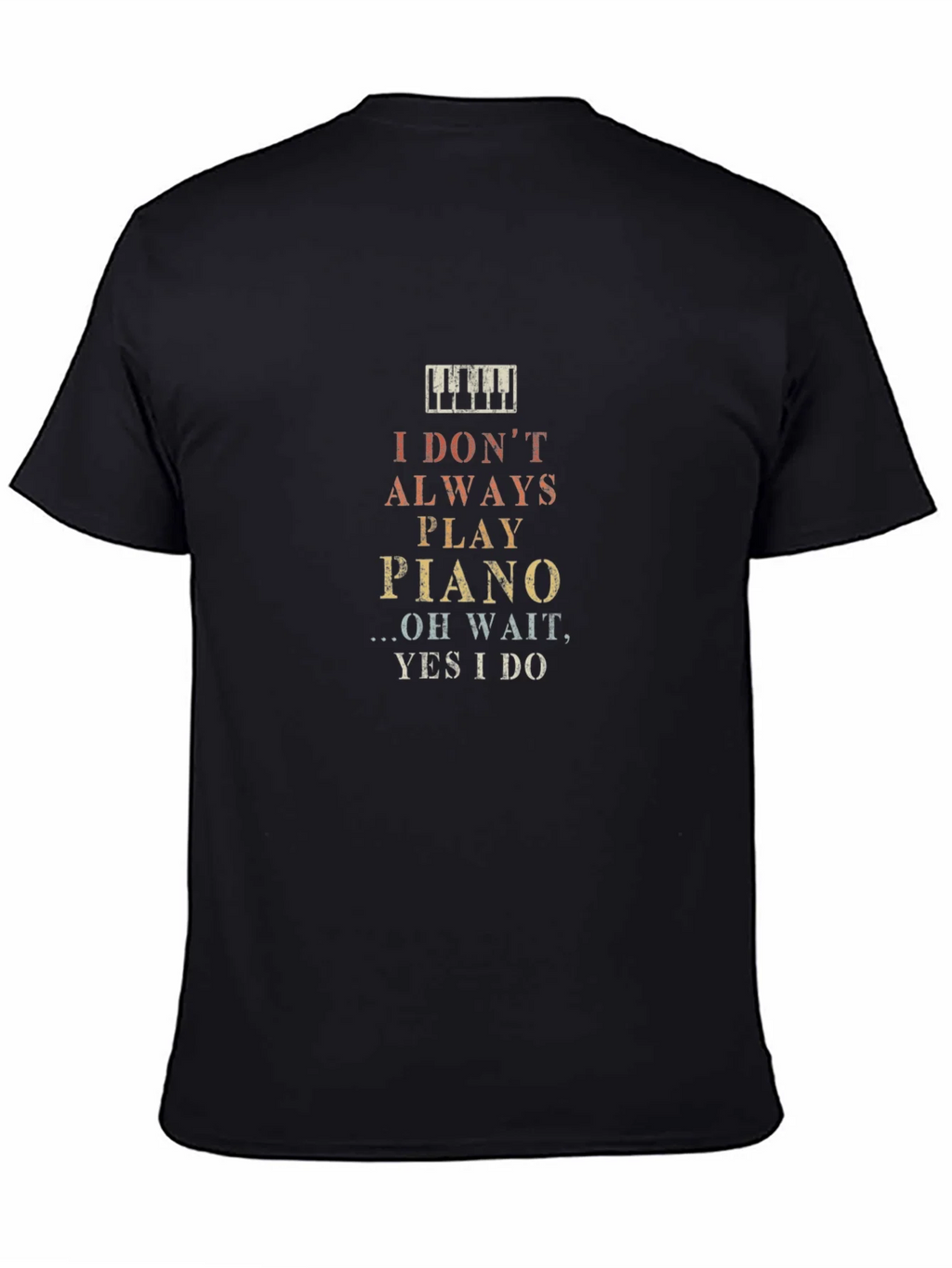 Funny Piano Player T-Shirt product image 4