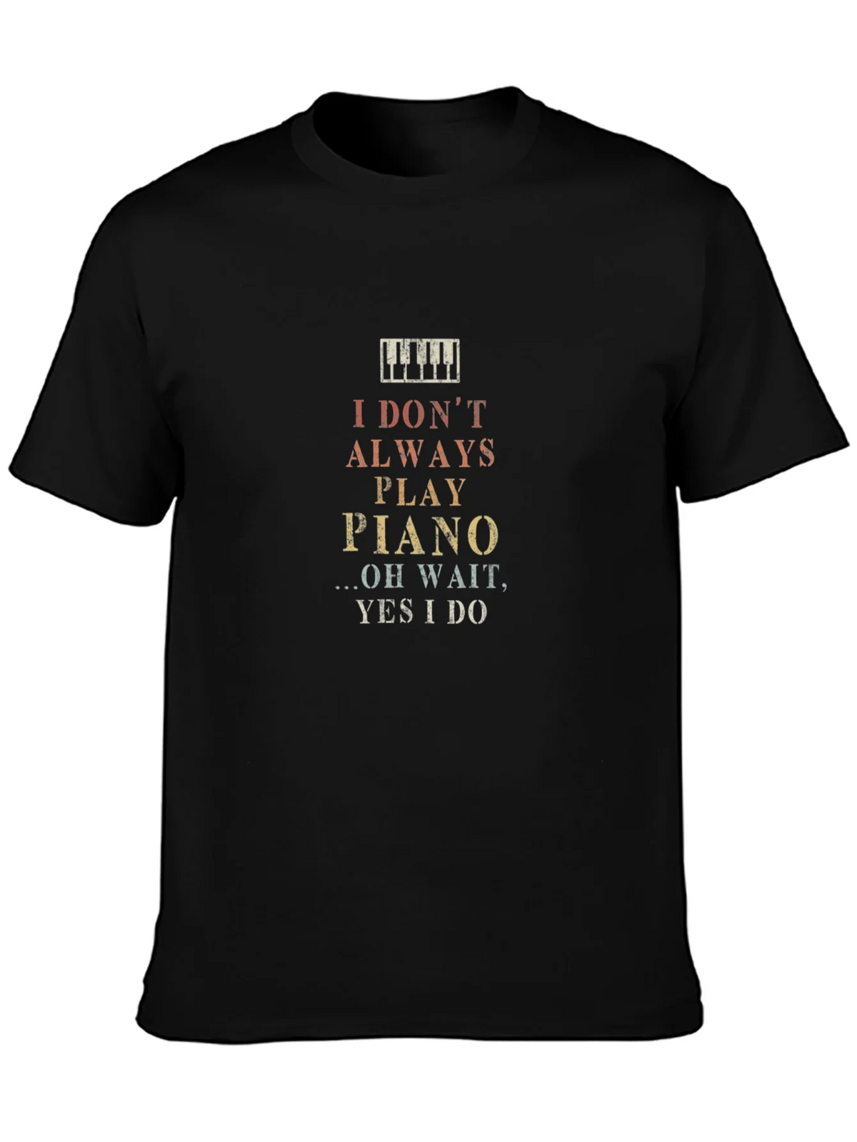 Funny Piano Player T-Shirt product image 3