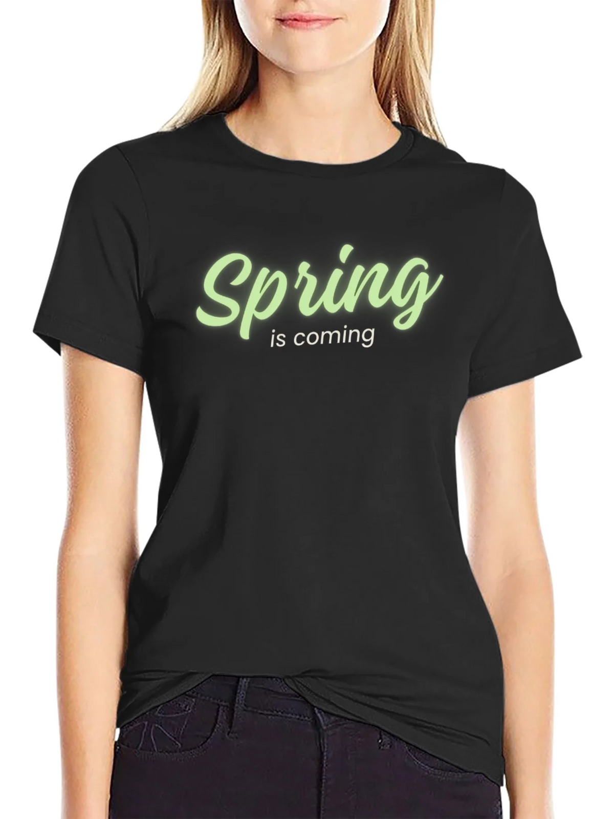 Spring is Coming Graphic T-Shirt - Trendy Tee product image 2