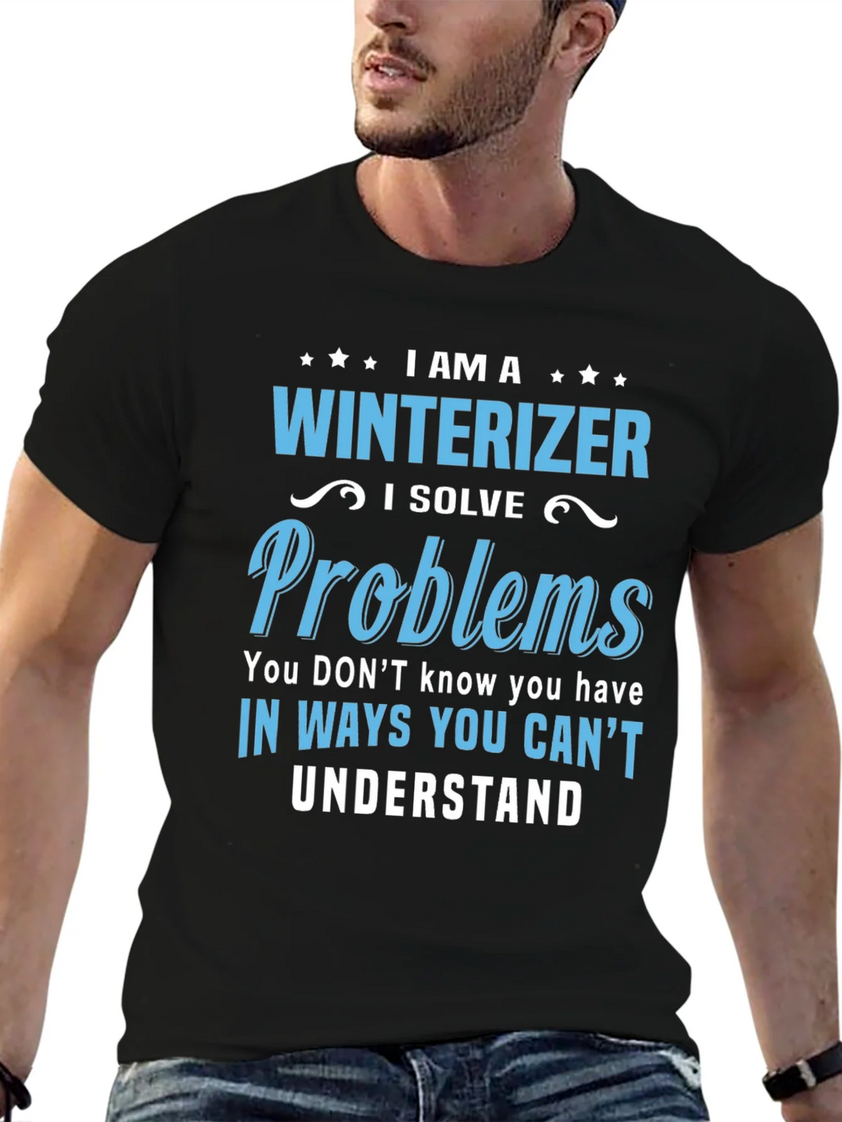 Winterizer Problem Solver Graphic T-Shirt product image 6