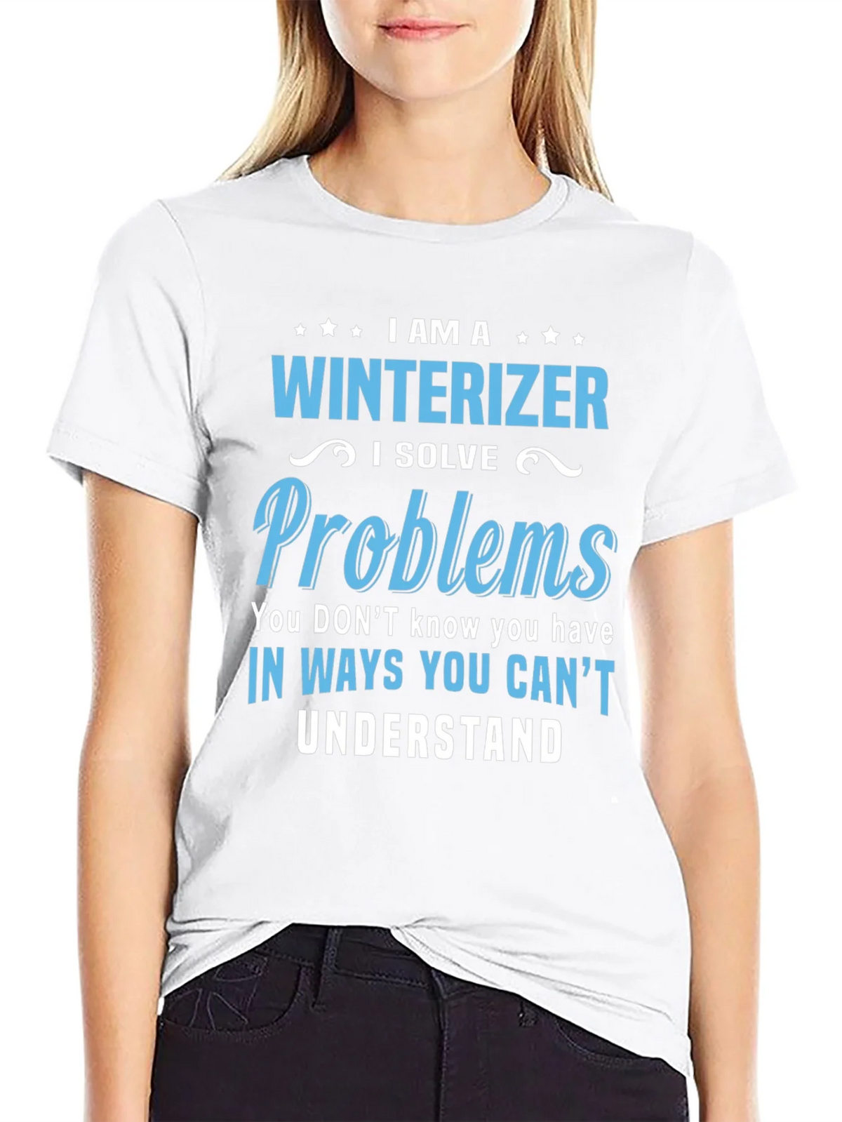 Winterizer Problem Solver Graphic T-Shirt product image 8