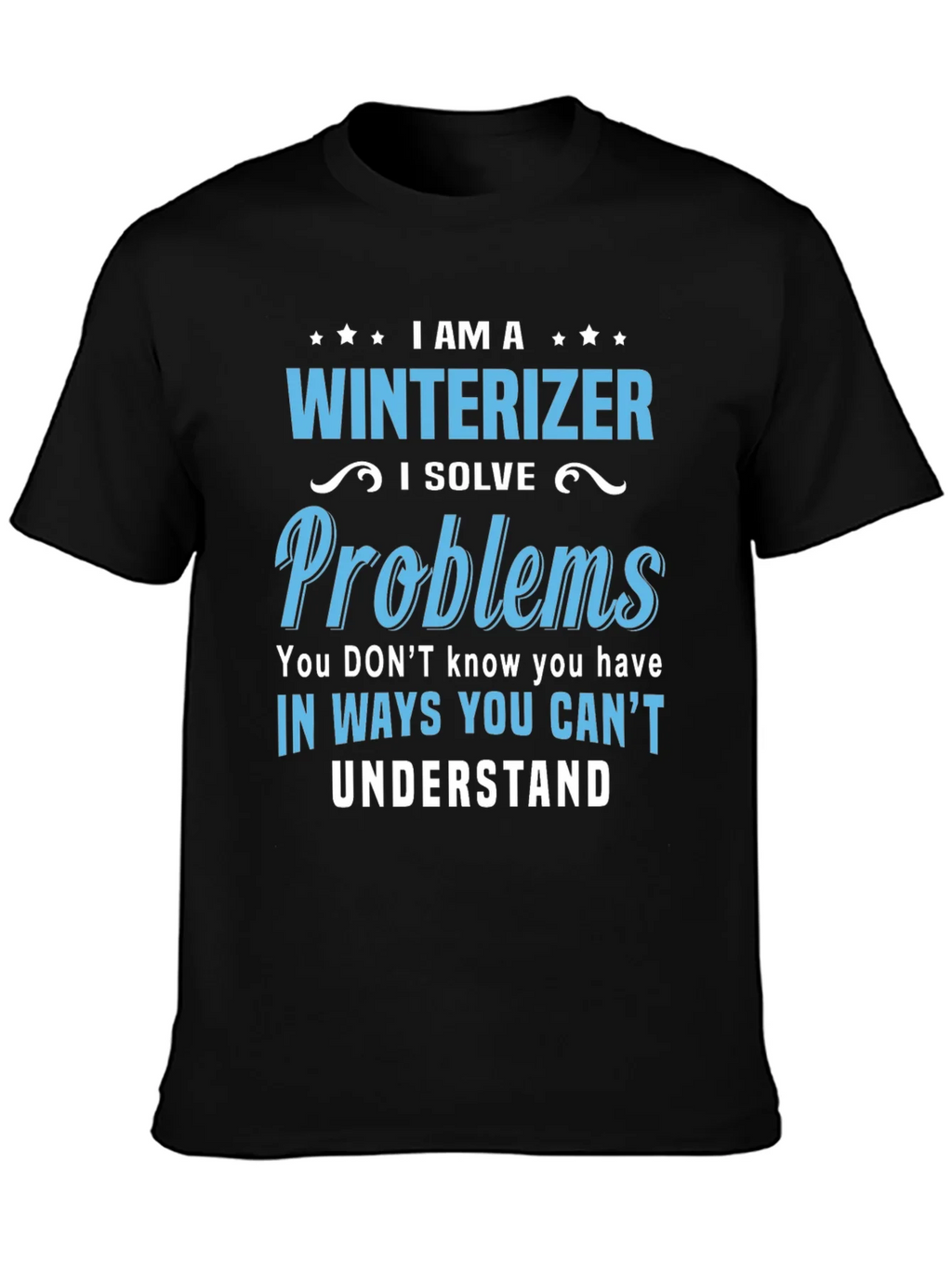 Winterizer Problem Solver Graphic T-Shirt product image 3