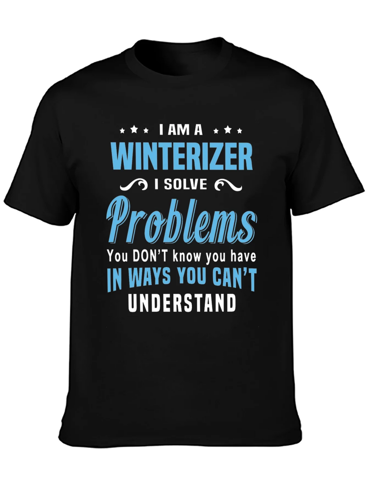 Winterizer Problem Solver Graphic T-Shirt product image 3
