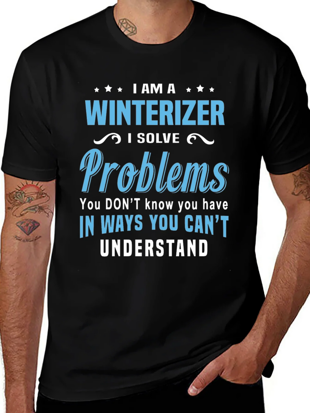 Winterizer Problem Solver Graphic T-Shirt product image 1