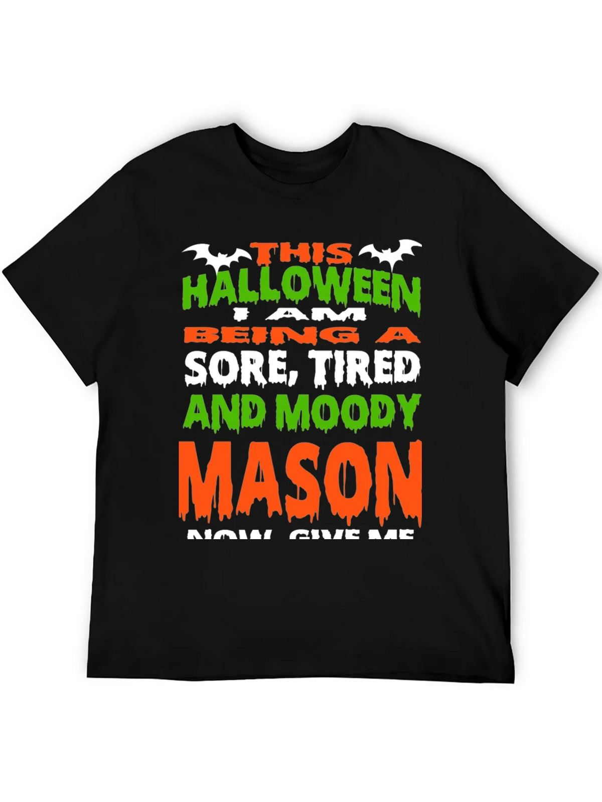 Halloween Sore Tired Moody Mason T-Shirt product image 5