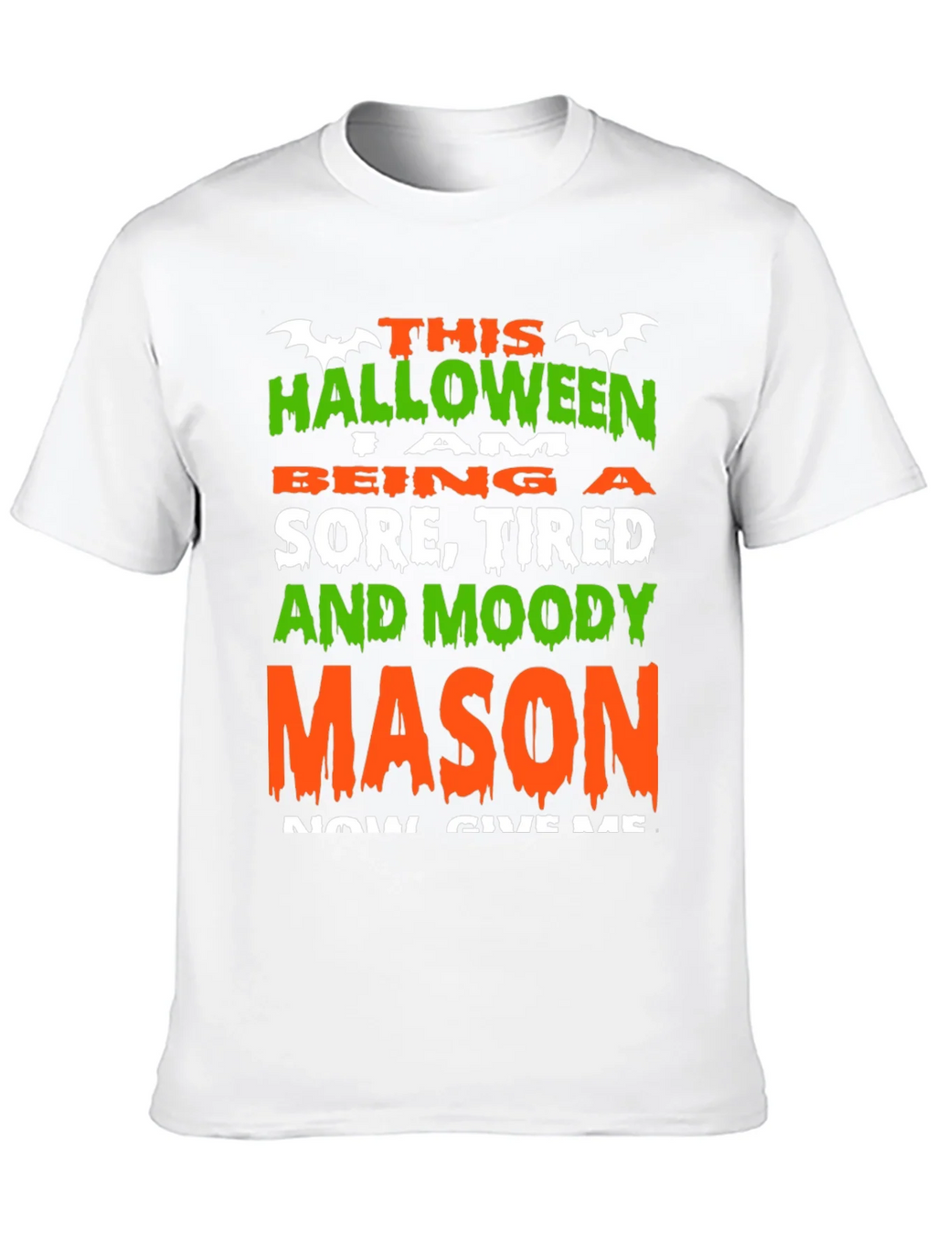 Halloween Sore Tired Moody Mason T-Shirt product image 9