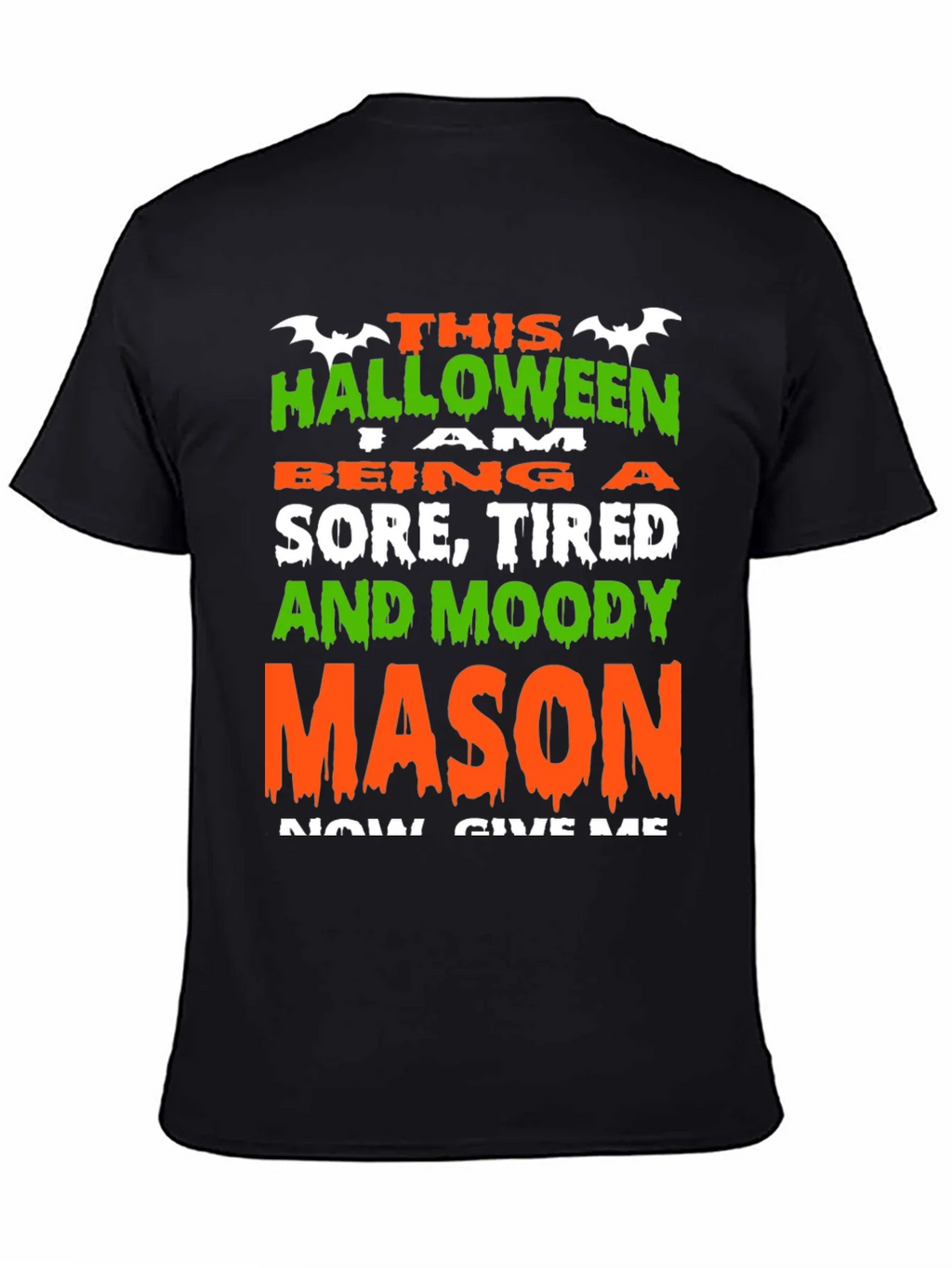 Halloween Sore Tired Moody Mason T-Shirt product image 4