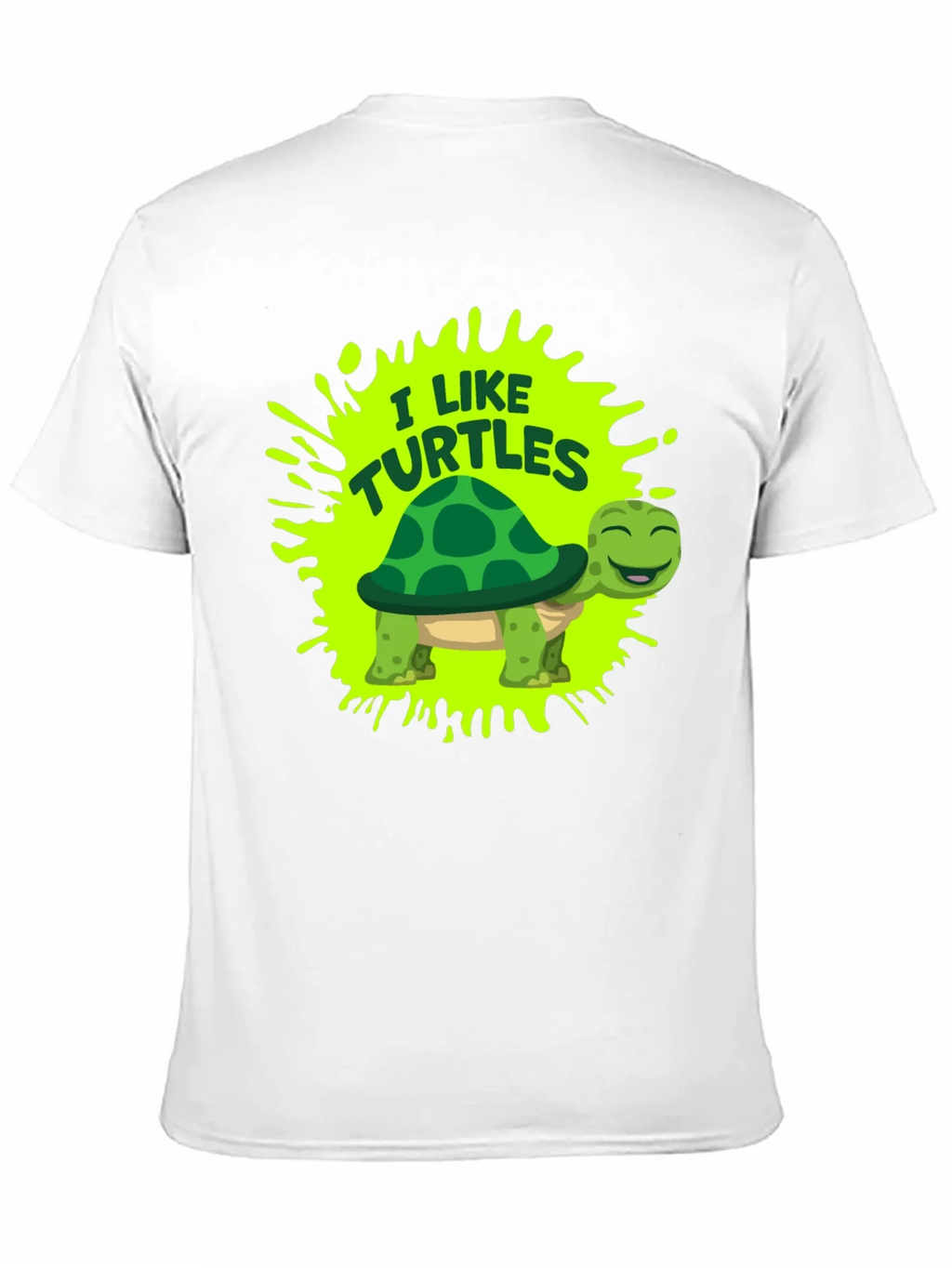 I Like Turtles Graphic Tee - Fun Novelty T-Shirt product image 9