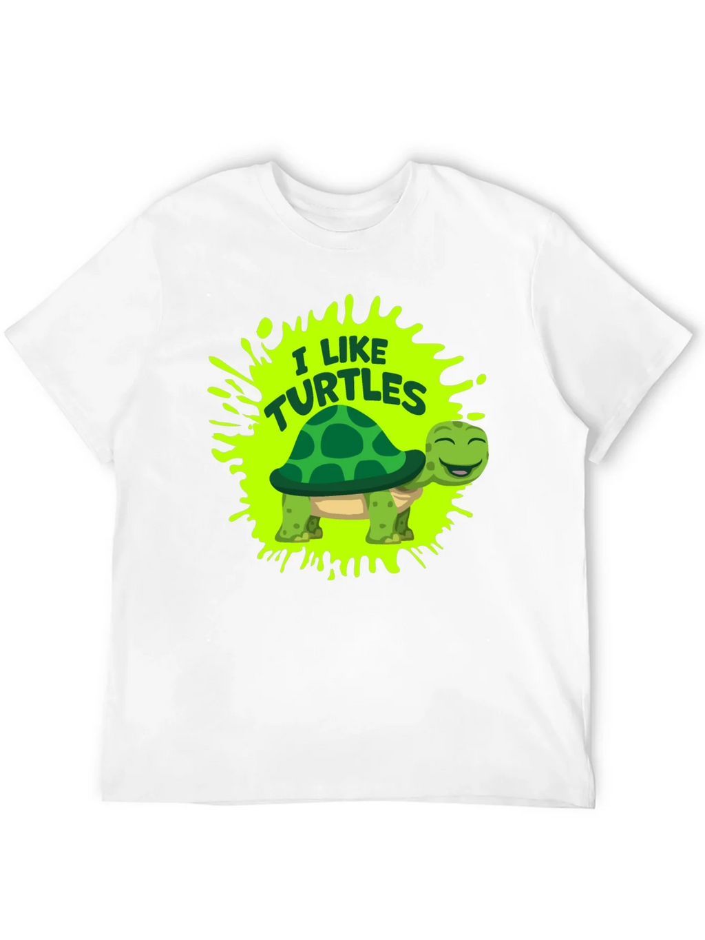 I Like Turtles Graphic Tee - Fun Novelty T-Shirt product image 10