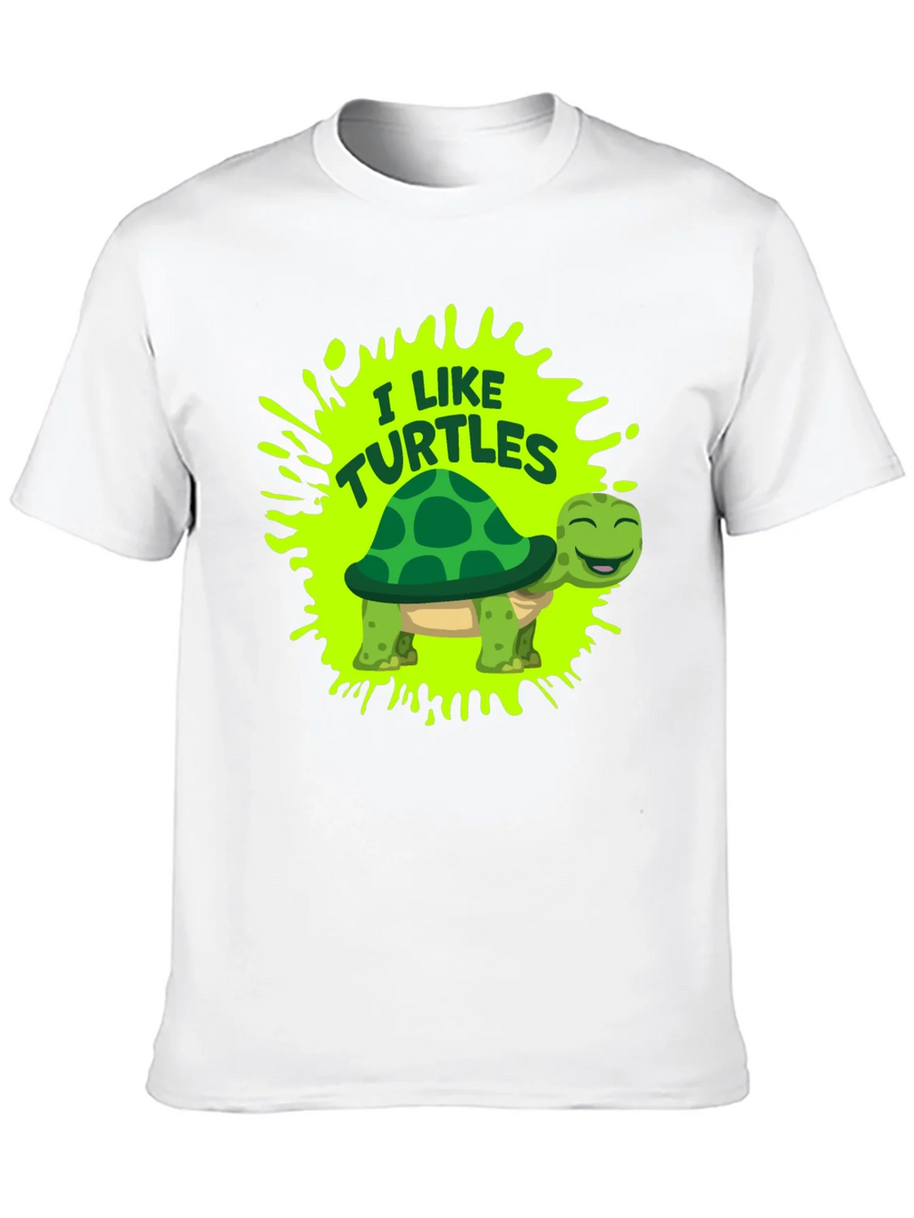I Like Turtles Graphic Tee - Fun Novelty T-Shirt product image 8