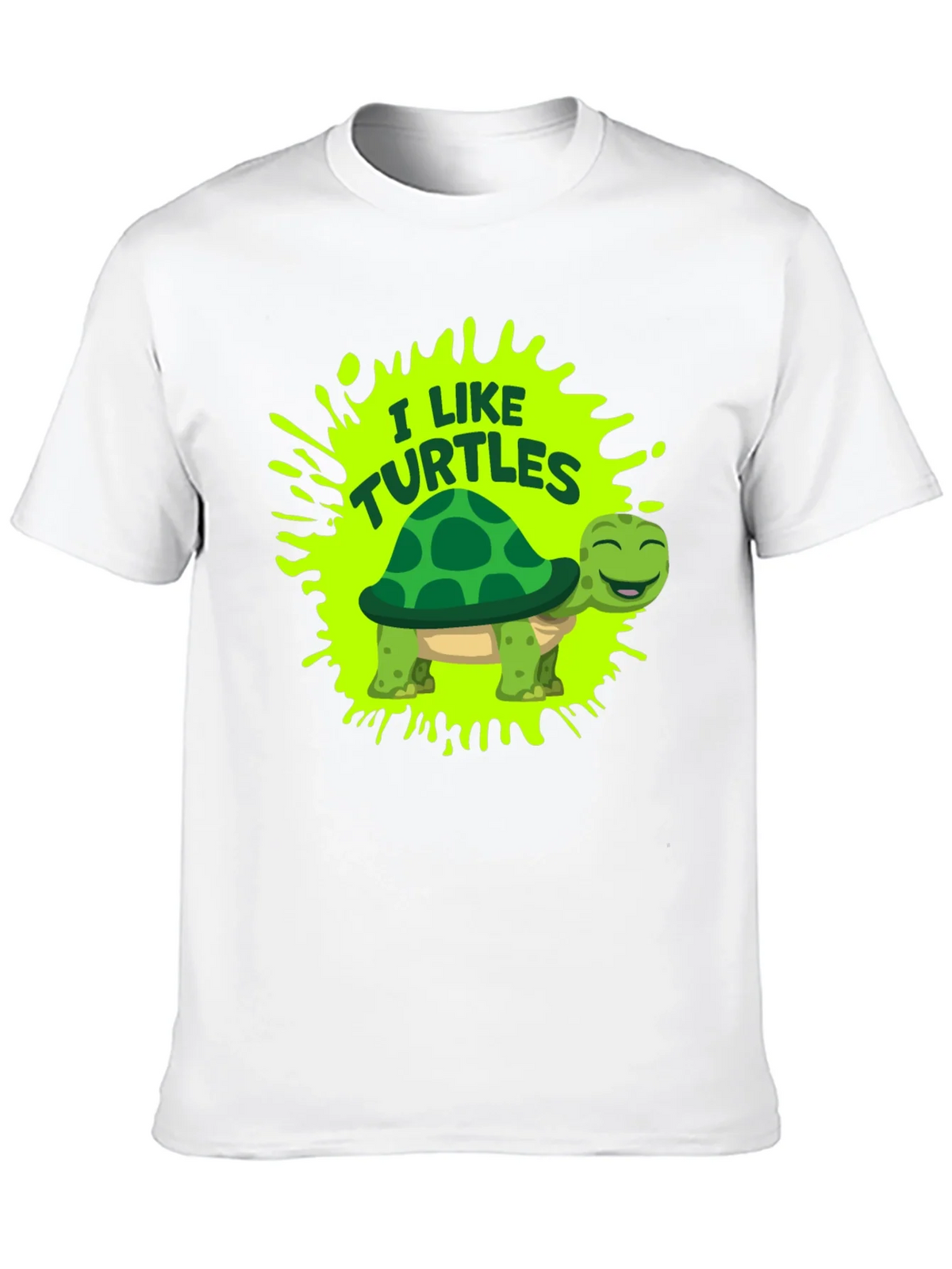 I Like Turtles Graphic Tee - Fun Novelty T-Shirt product image 8