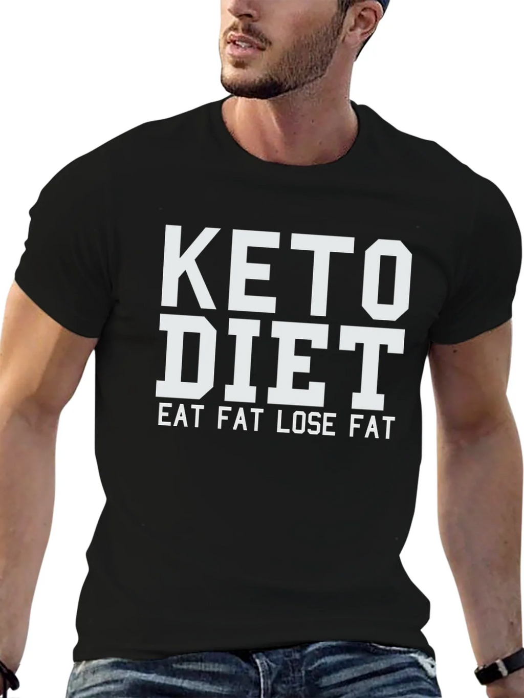 Keto Diet Eat Fat Lose T-Shirt product image 6