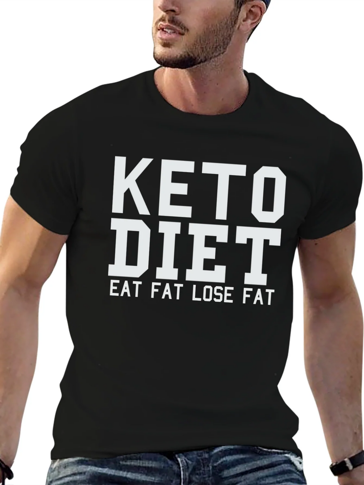 Keto Diet Eat Fat Lose T-Shirt product image 6