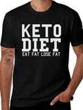 Keto Diet Eat Fat Lose T-Shirt product image 1