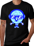 Tech Bot Graphic T-Shirt - Cool Geeky Style product image 1