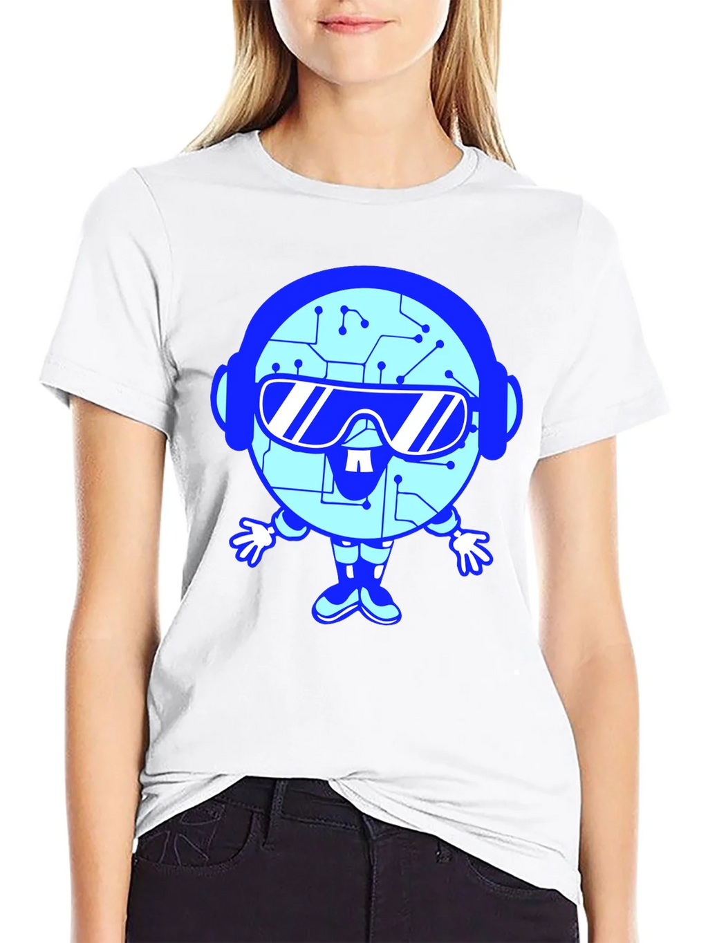 Tech Bot Graphic T-Shirt - Cool Geeky Style product image 8