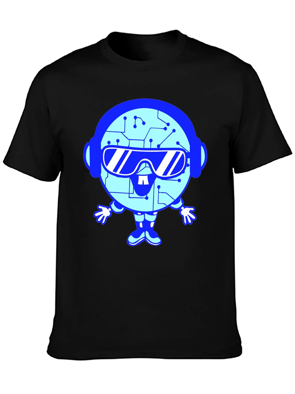 Tech Bot Graphic T-Shirt - Cool Geeky Style product image 3