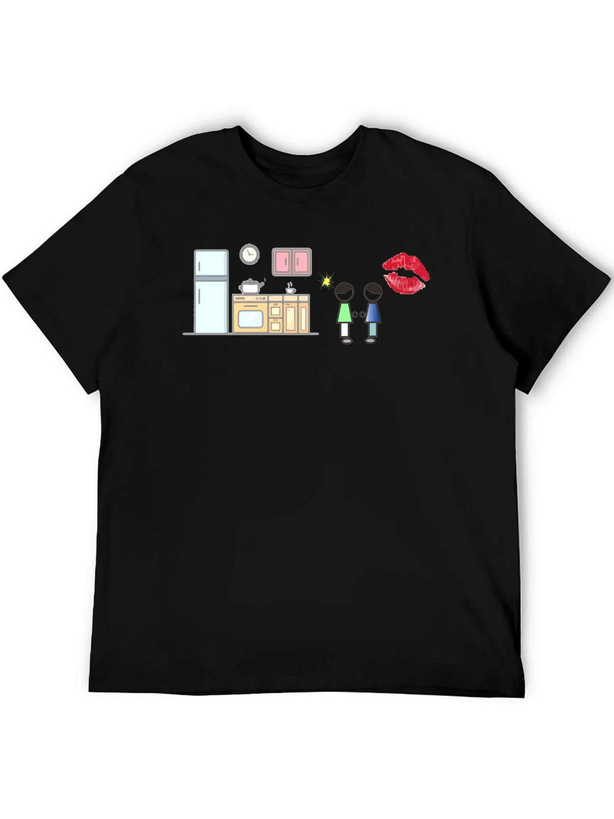 Quirky Kitchen Graphic Tee - Black product image 4